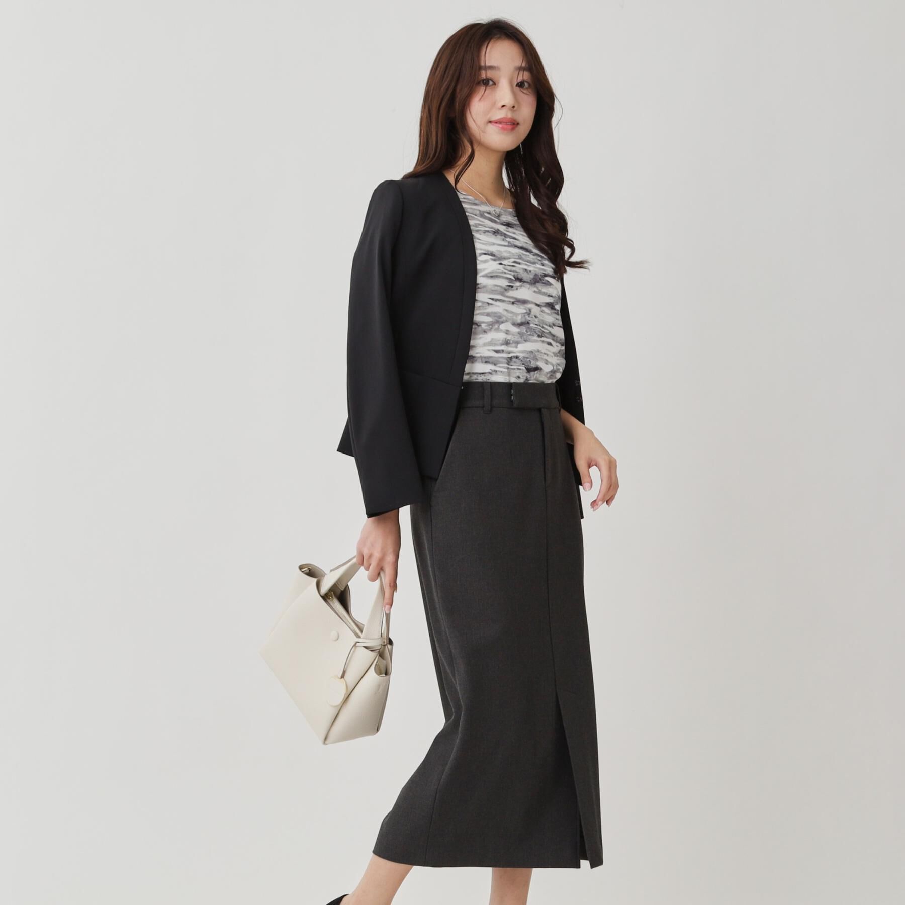 COUP DE CHANCE「【手洗い可／日本製】プリント柄ブラウス」|シャツ・ブラウス|