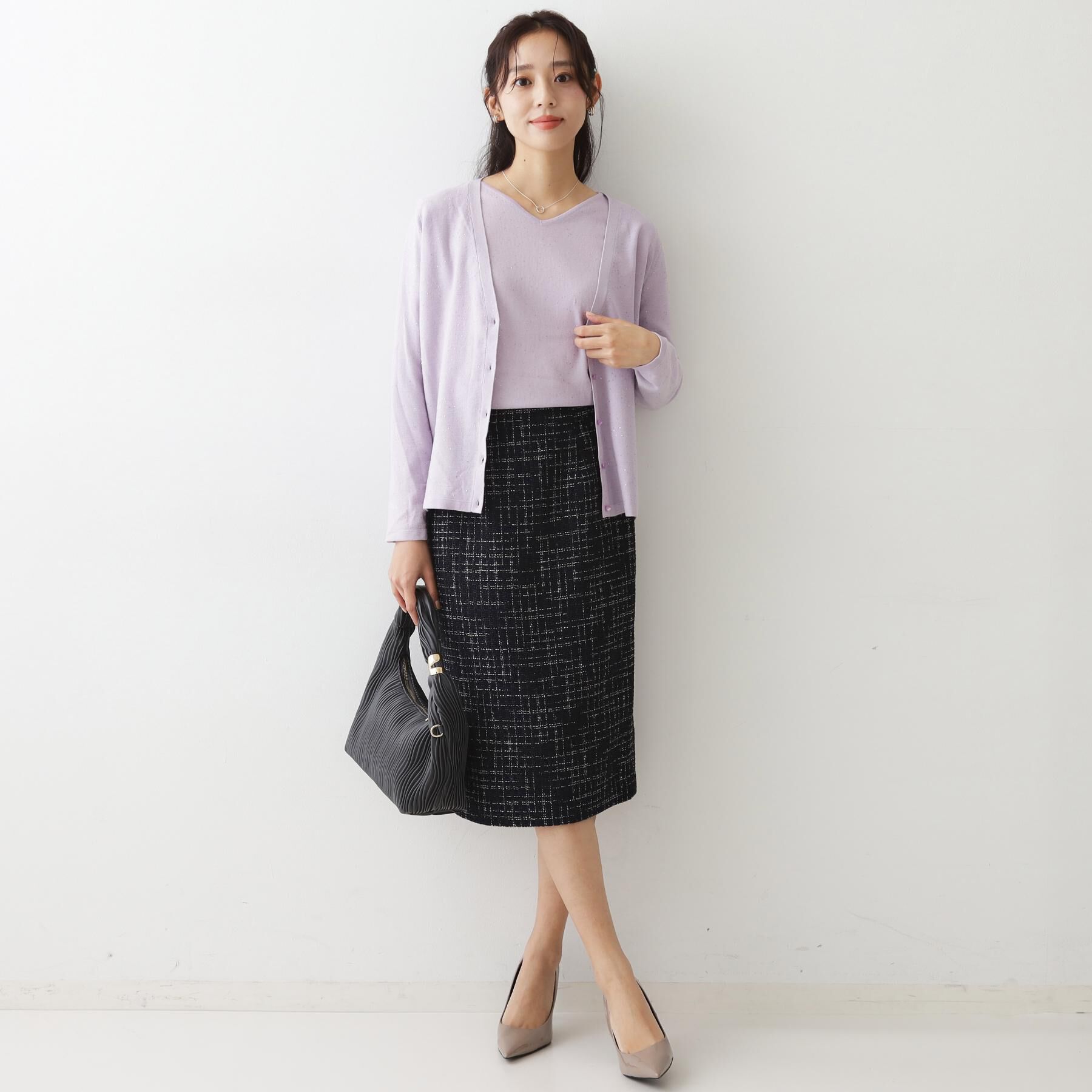 COUP DE CHANCE「【日本製】ツイードタイトスカート」|スカート|