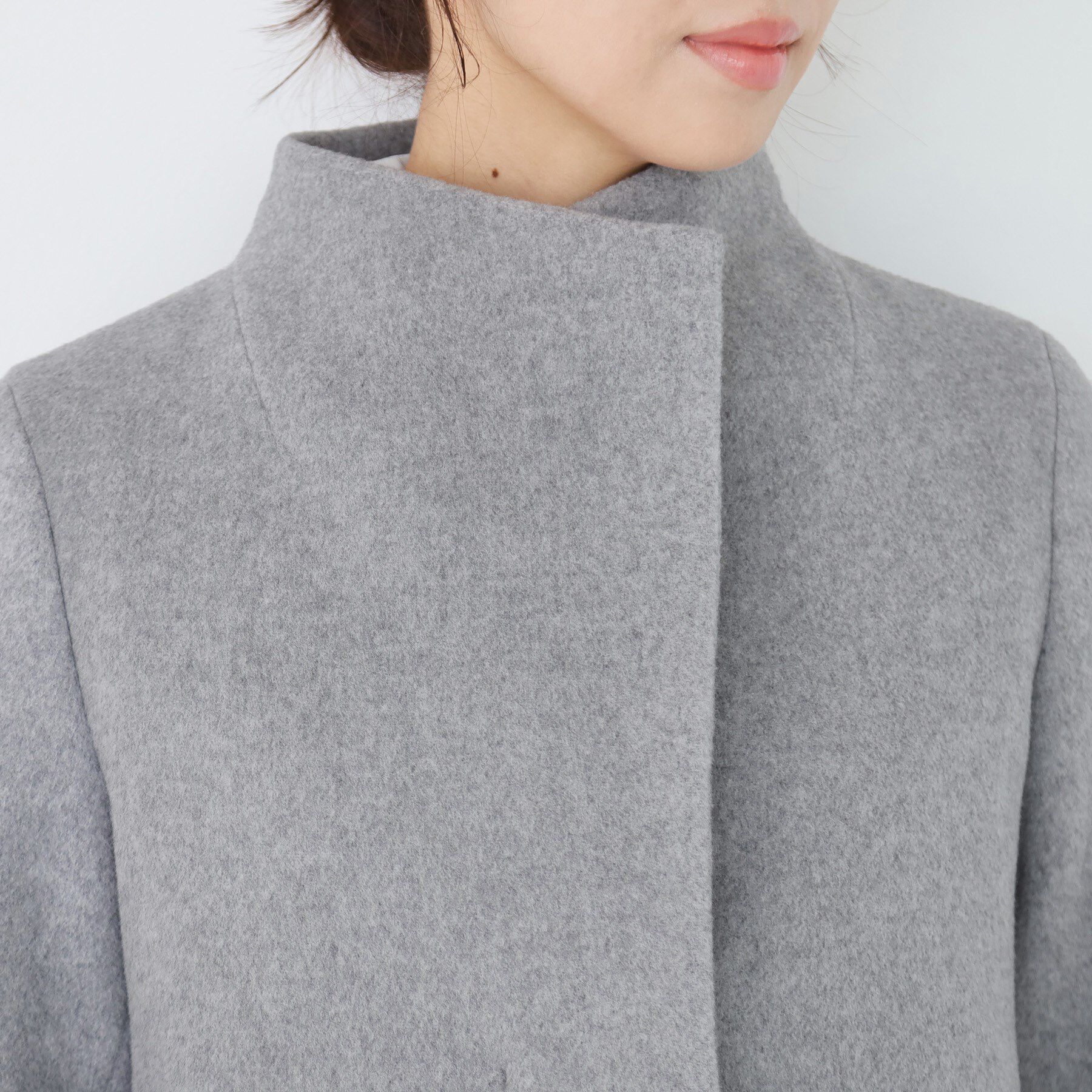 COUP DE CHANCE「【日本製】スタンドカラーのショート丈コート」|その他|