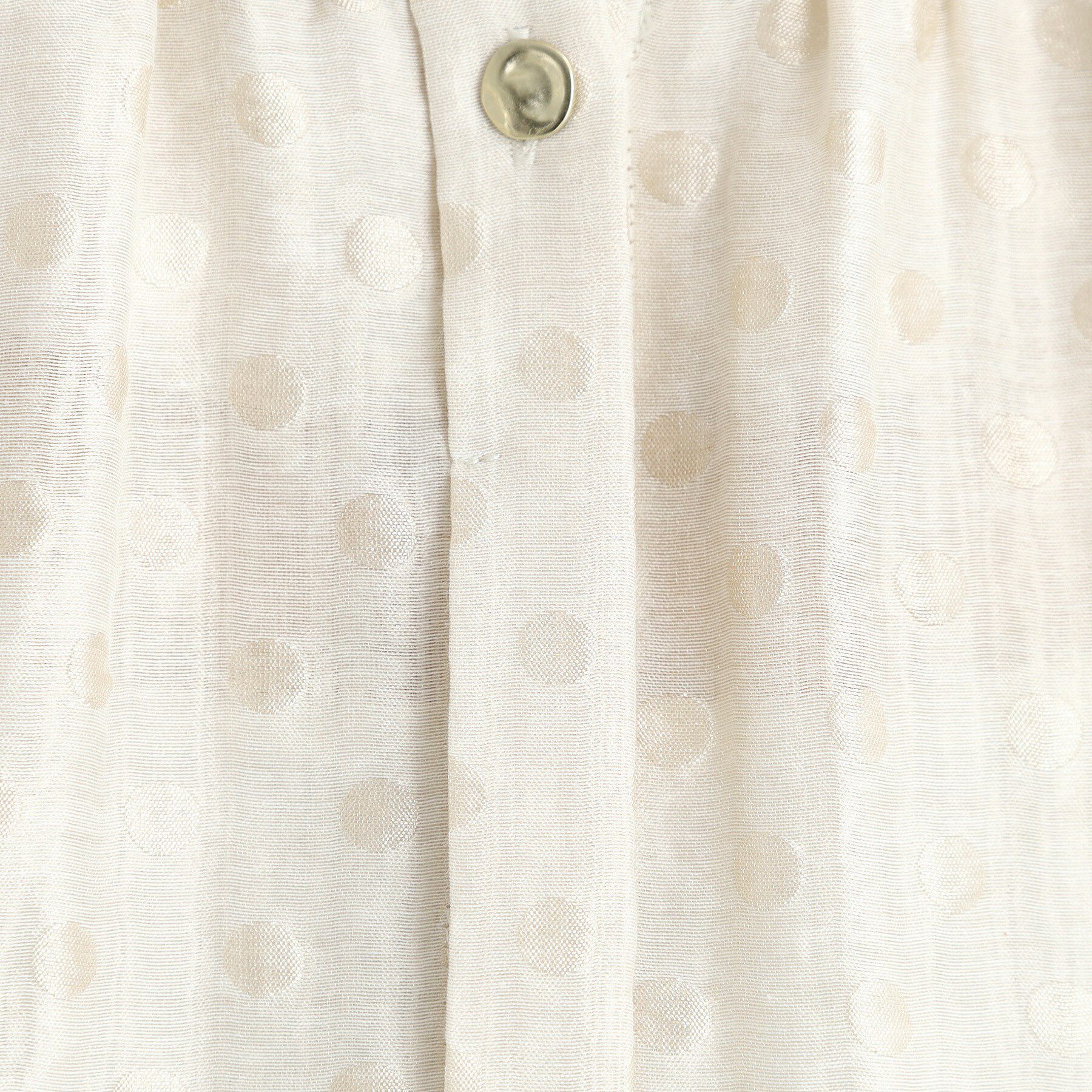 Reflect「【手洗い可】ドットジャカードブラウス」|シャツ・ブラウス|