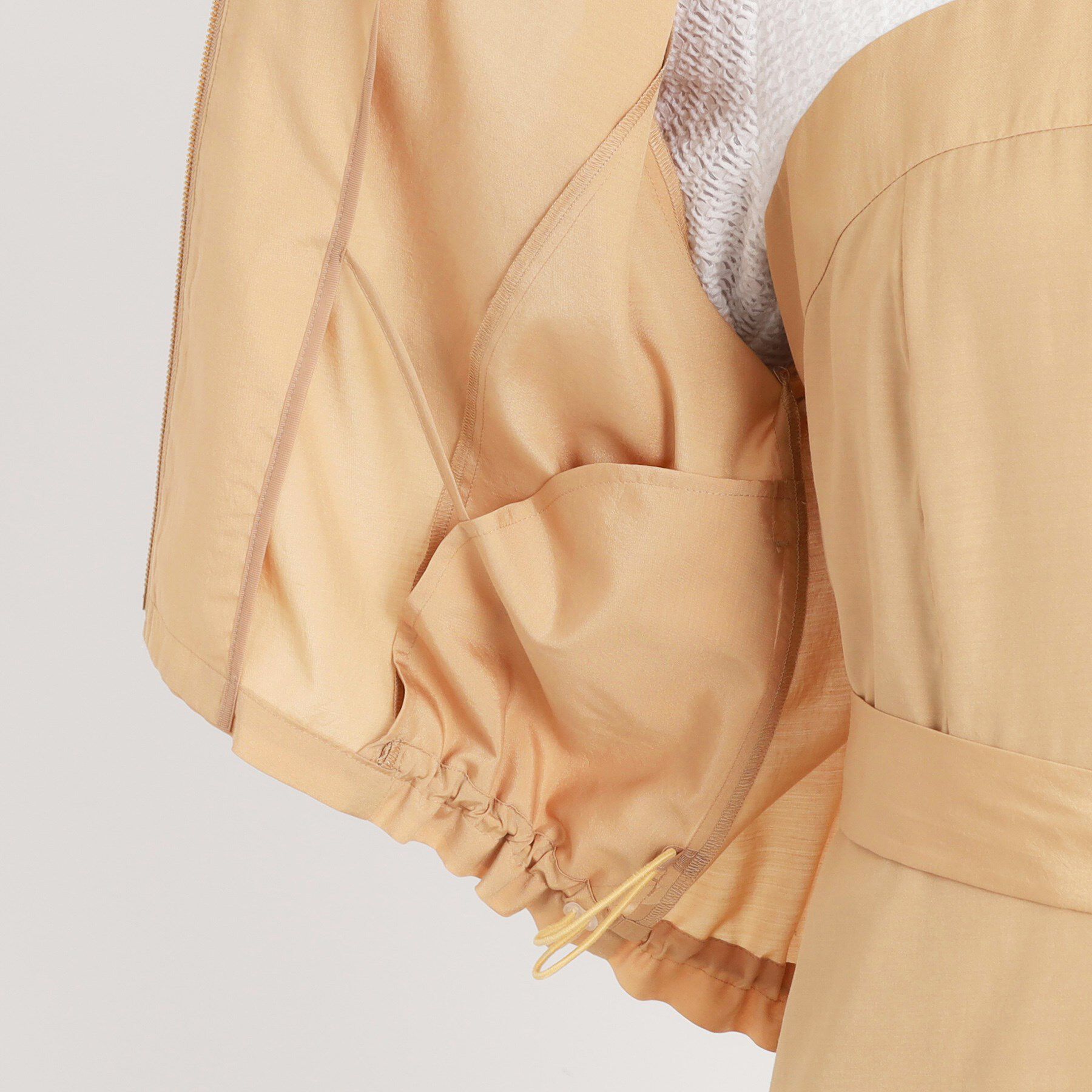 Reflect「【撥水／洗える／セットアップ可】エアリージップアップブルゾン」|ブルゾン・スタジャン|