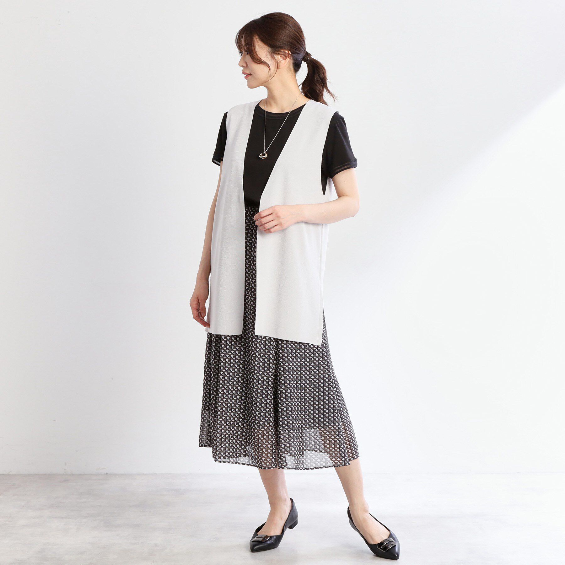 Reflect「ドライタッチニットベスト」|ベスト・ジレ|