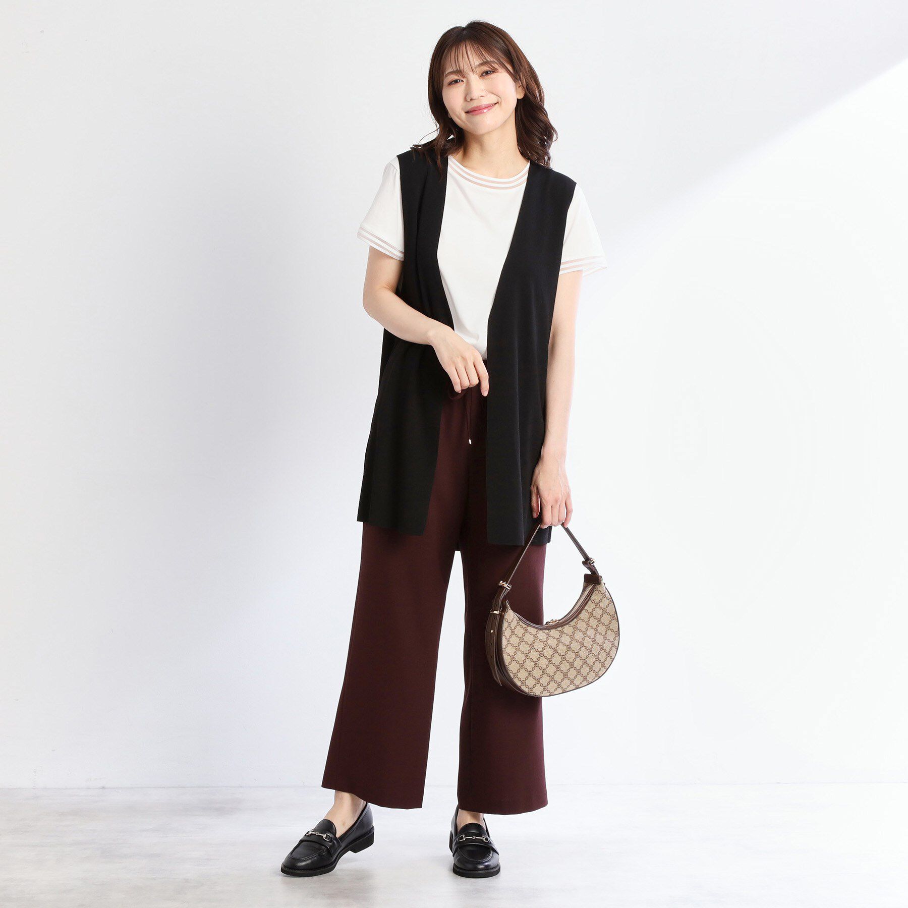 Reflect「ドライタッチニットベスト」|ベスト・ジレ|