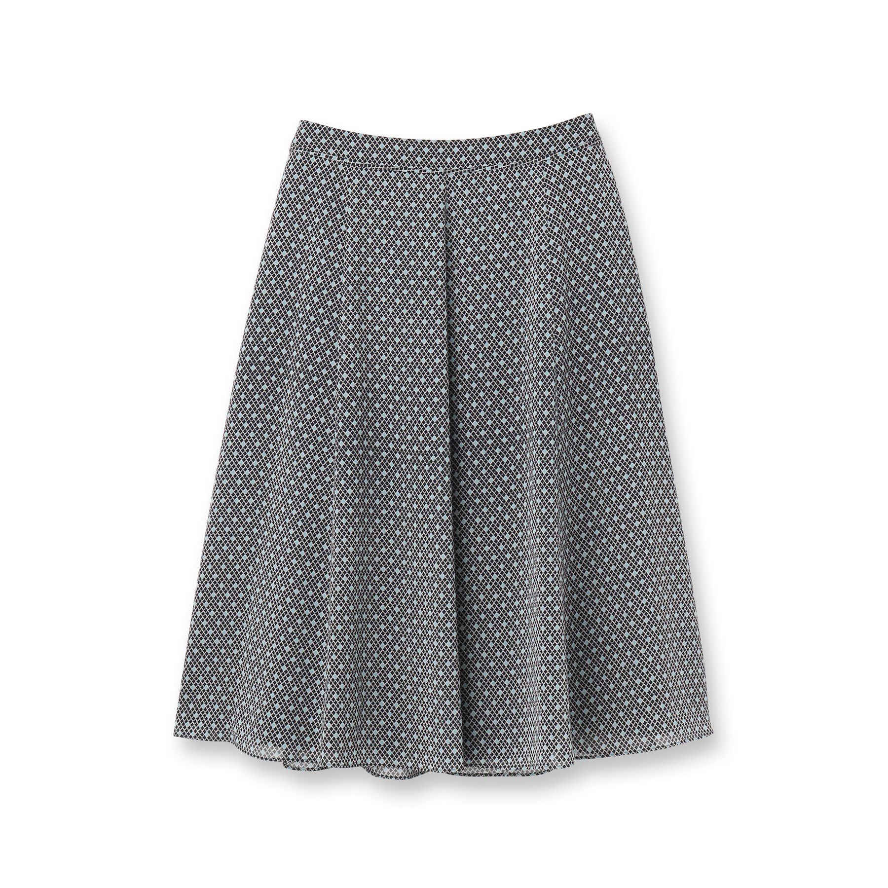 Reflect「【マシンウォッシュ可／セットアップ可】コツキ柄プリントフレアスカート」|スカート|