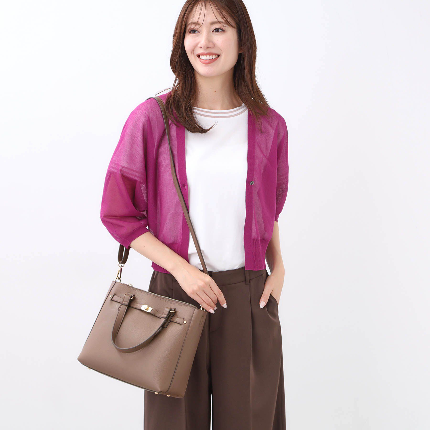 Reflect「【たっぷり収納！／通勤におすすめ】&rsquo;25秋冬毎日ミディアムバッグ」|ハンドバッグ|