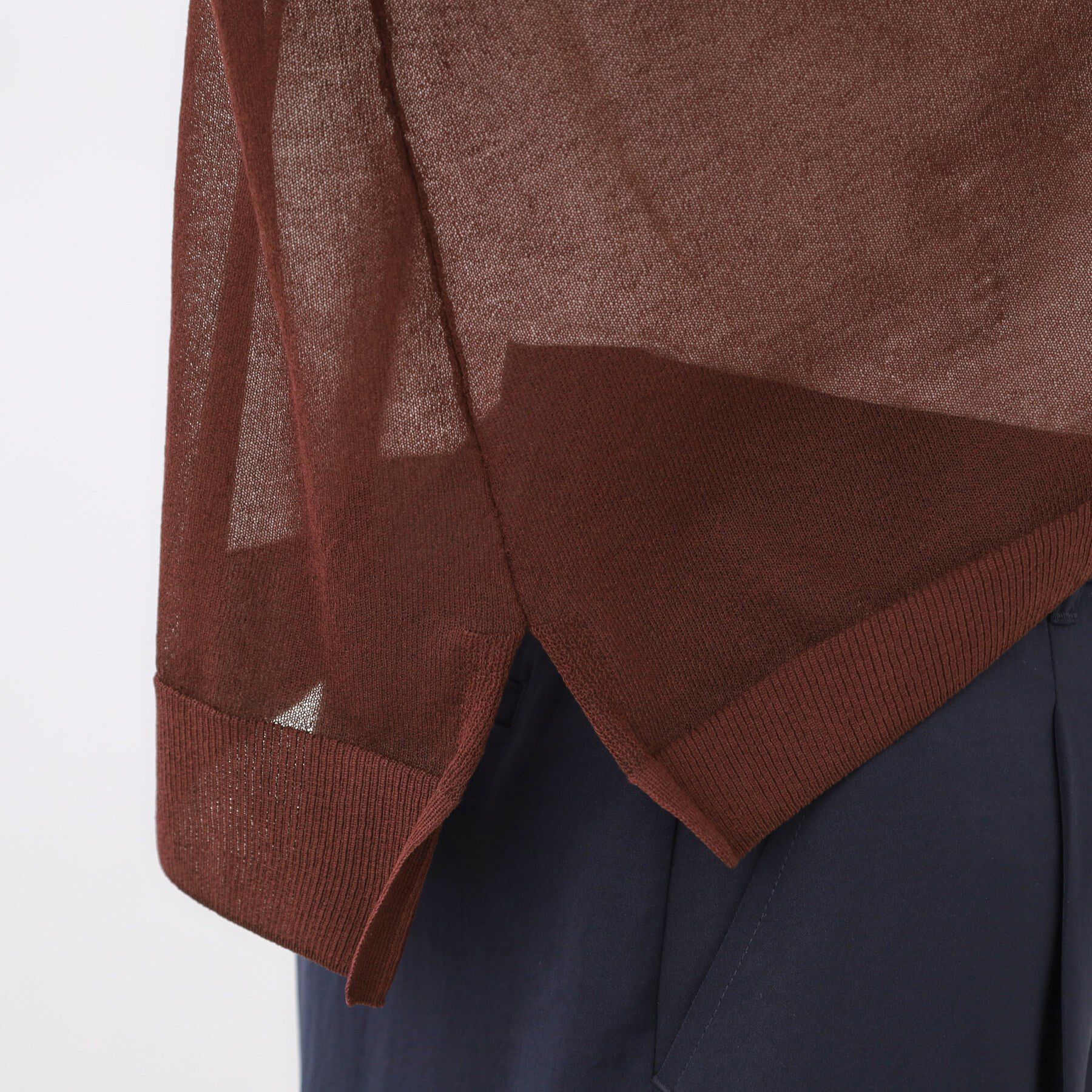 Reflect「【寒暖差対策に◎／手洗い可／旅行や通勤に】フード付きシアーカーディガン」|カーディガン|