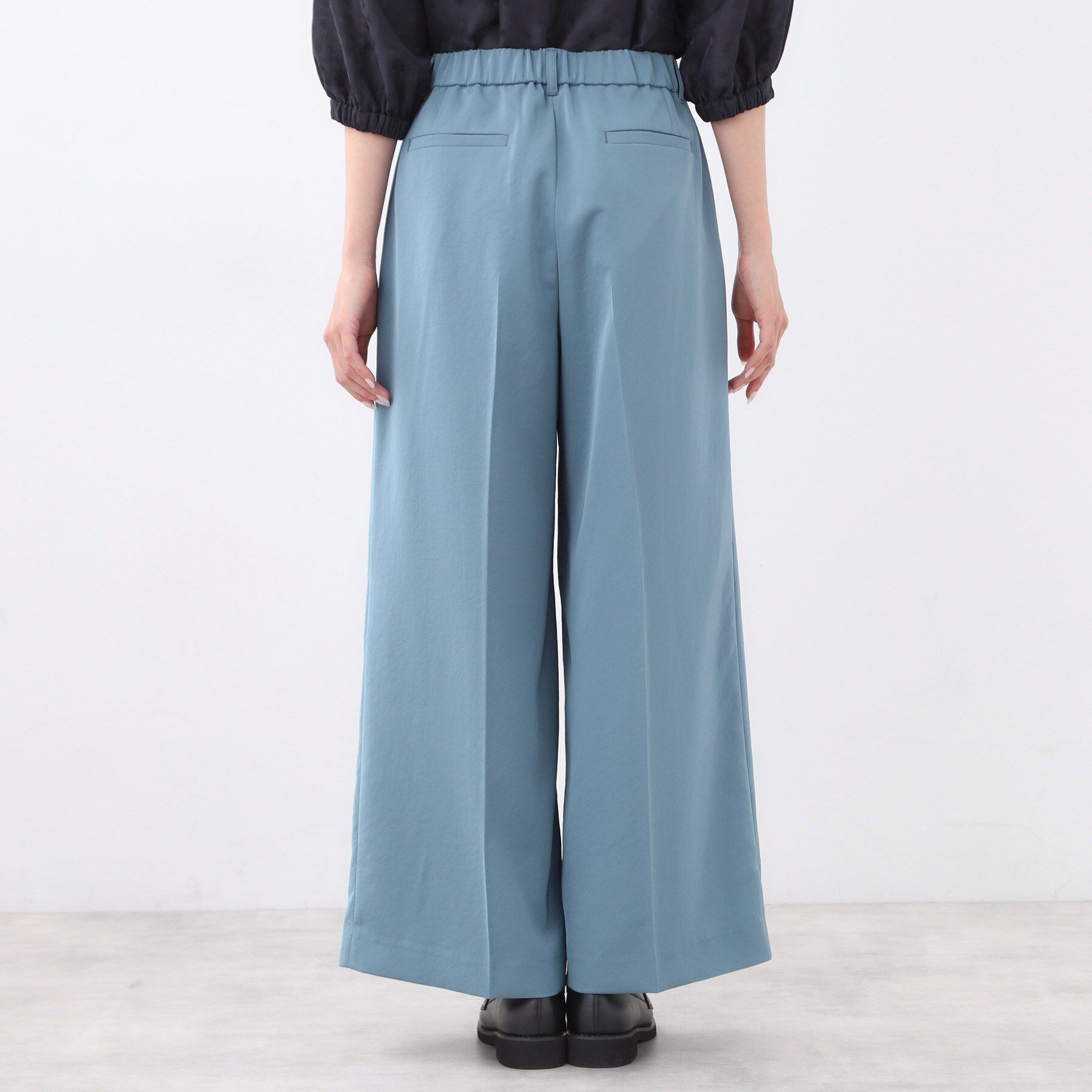 Reflect「【透けない】フルレングスワイドストレートパンツ」|その他|