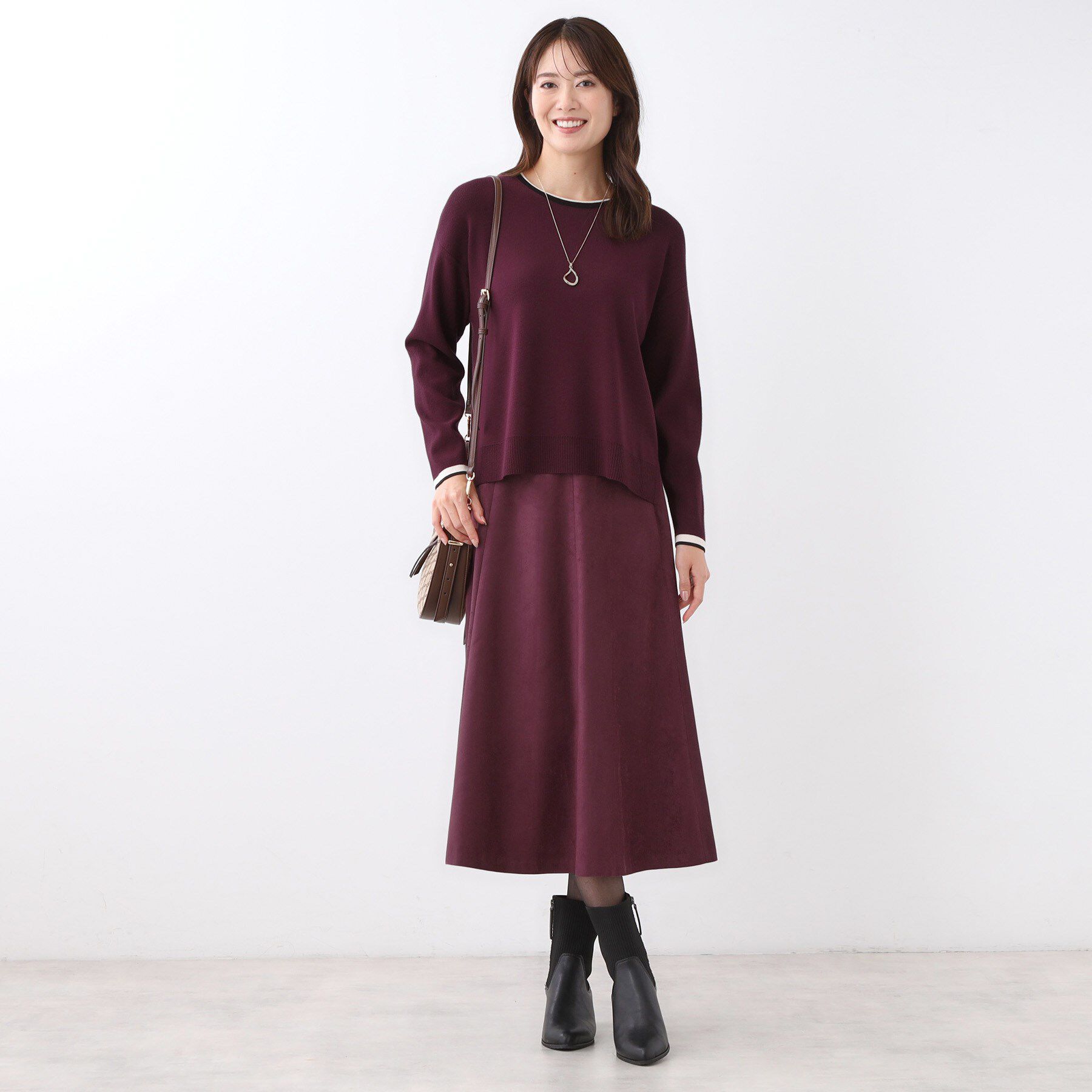 Reflect「【WEB先行カラーあり／セットアップ可】ゆったりフォルムニット」|ニット・セーター|