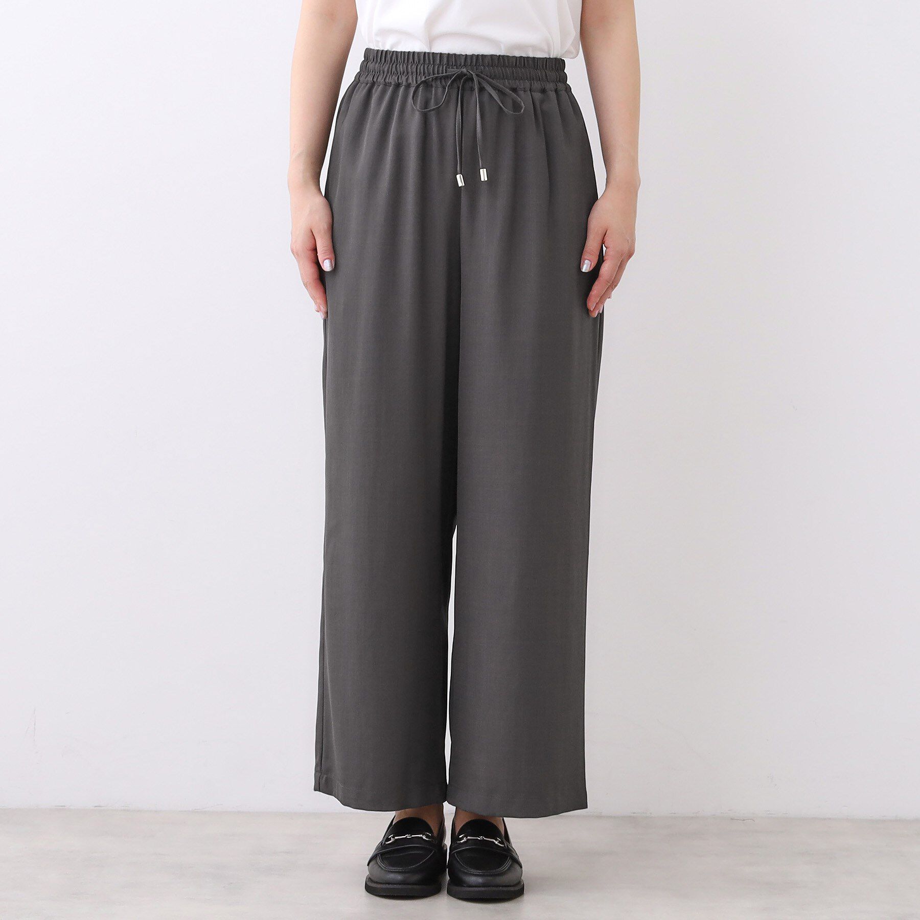 Reflect「【ウエスト総ゴム／セットアップ／単品使いOK◎】ベスト＋ストレートパンツセット」|スーツ|