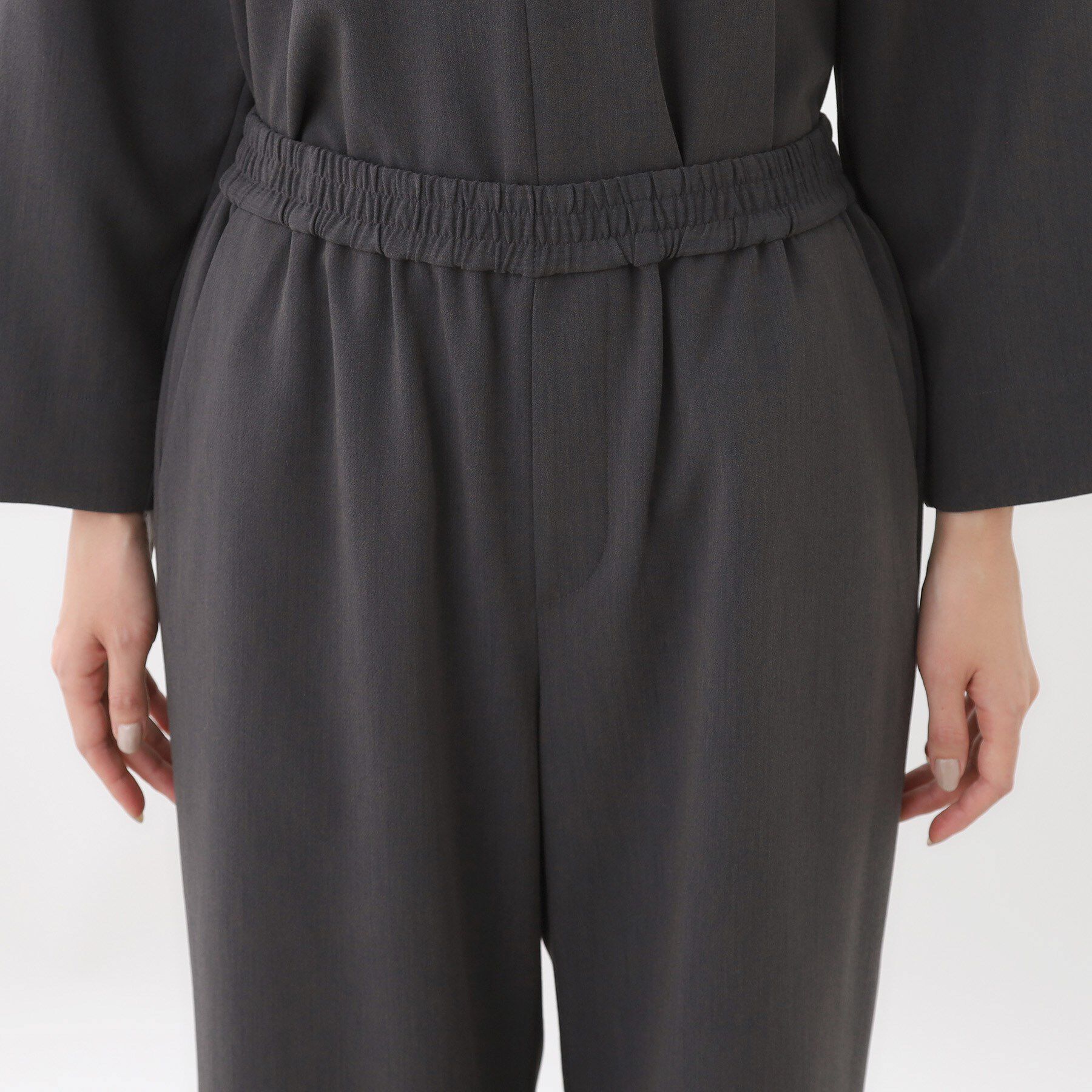 Reflect「【ウエスト総ゴム／セットアップ可】フルレングスストレートパンツ」|その他|