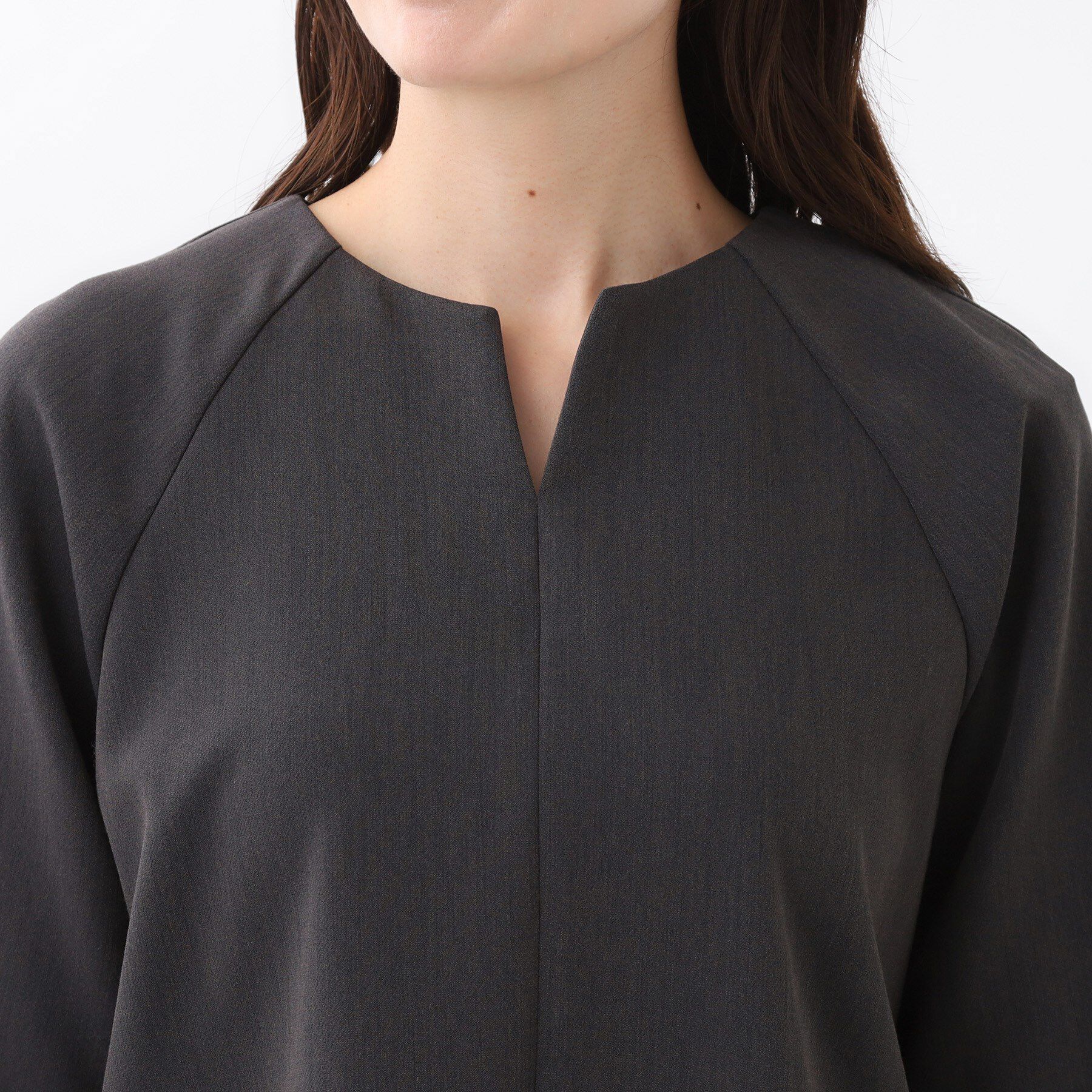 Reflect「【レイヤードスタイル◎／セットアップ可】ラグランスリーブプルオーバー」|シャツ・ブラウス|