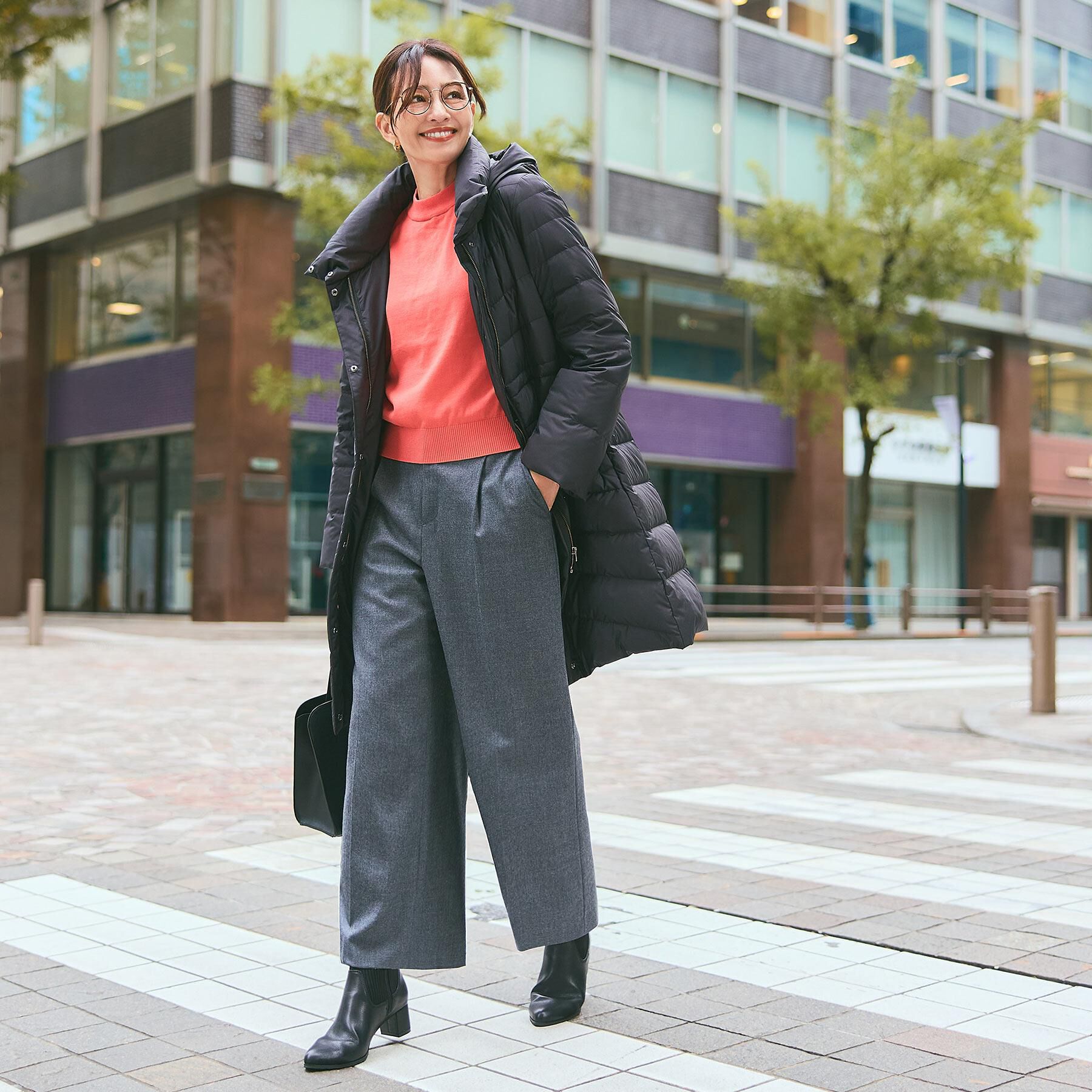 Reflect「【定番人気／ウエスト調整可】フーデッドロングダウンコート」|ダウン|