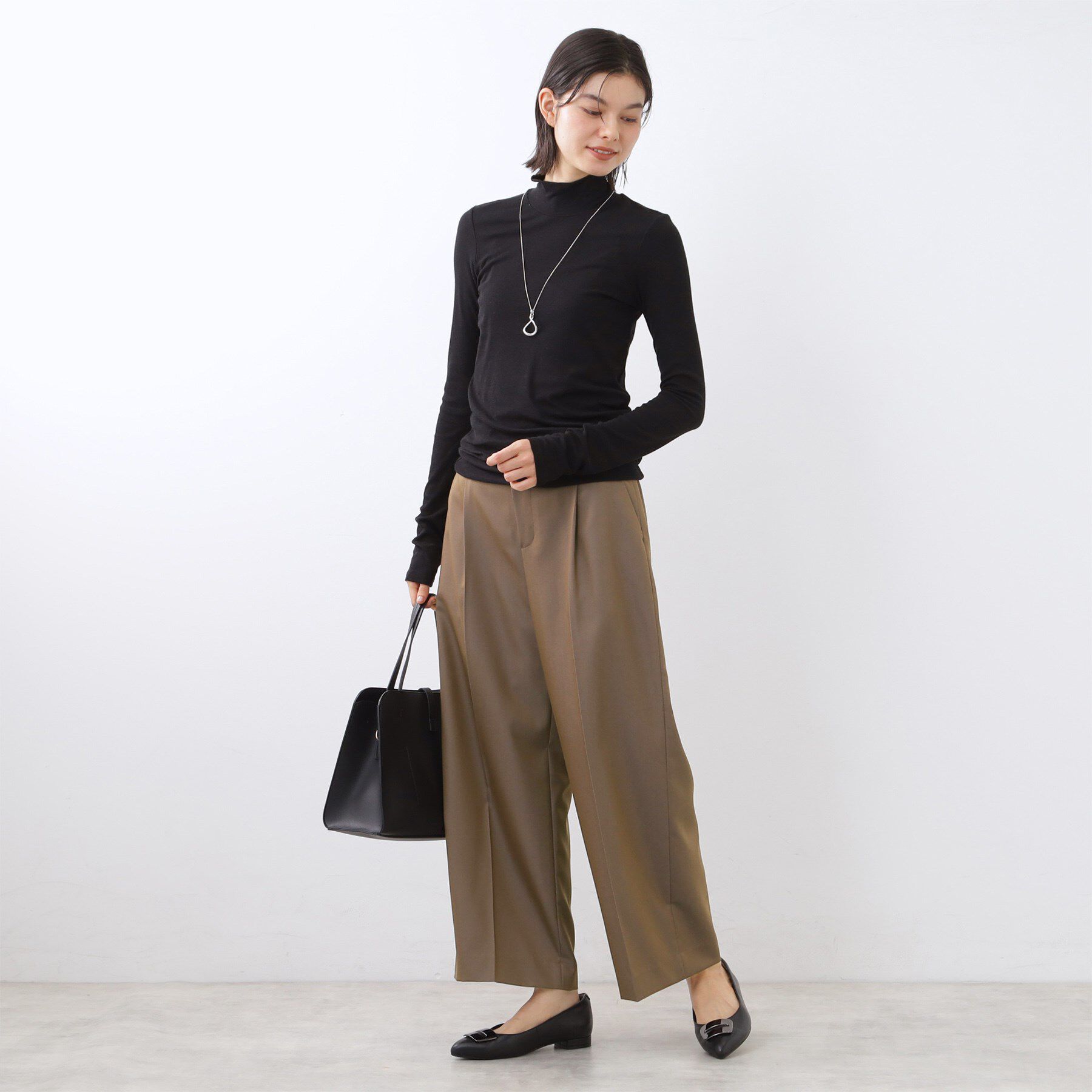 Reflect「【キレイめもカジュアルスタイルも◎】ストレートワイドシルエットパンツ」|その他|