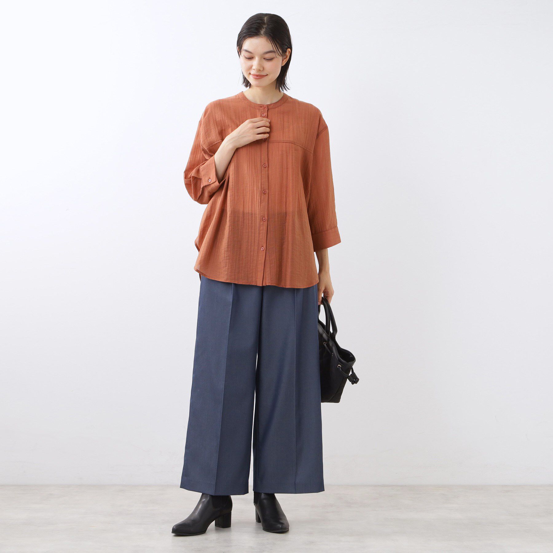 Reflect「【キレイめもカジュアルスタイルも◎】ストレートワイドシルエットパンツ」|その他|