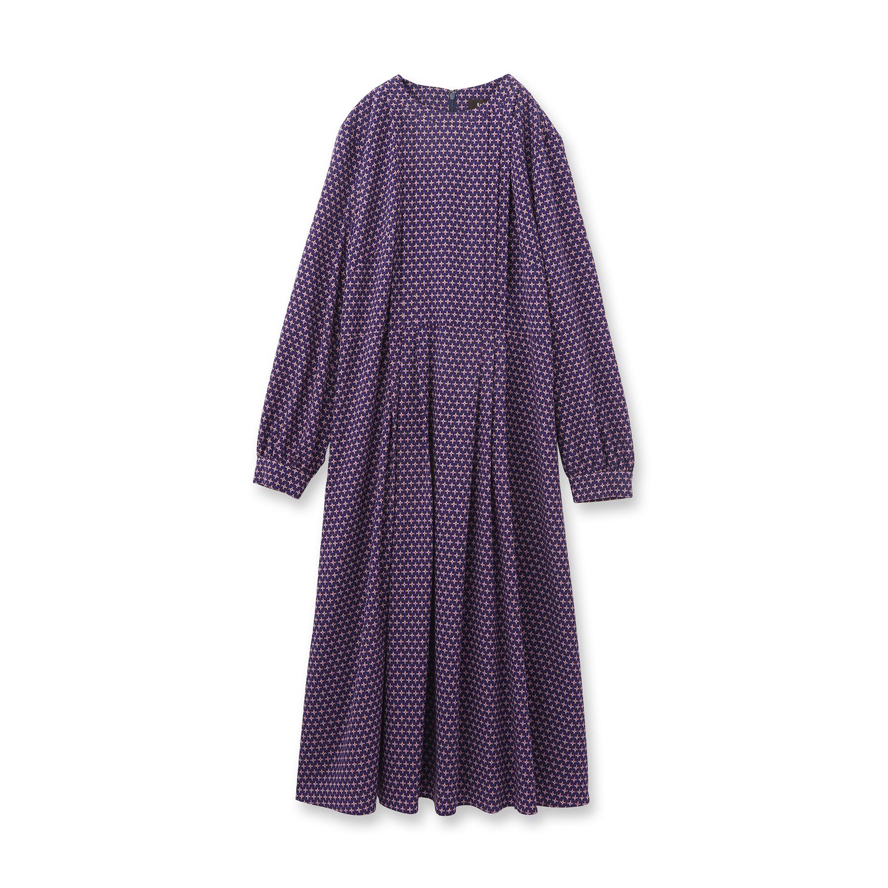 Reflect「【通勤にもお出かけにも◎】ジオメプリントクラシカルワンピース」|ワンピース|