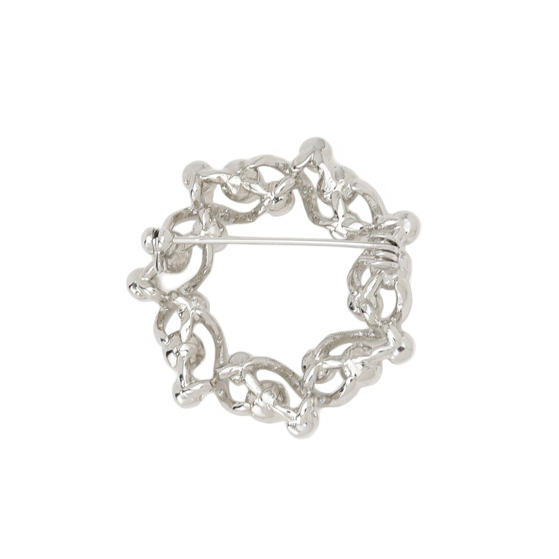 Reflect「【フォーマル／入卒】パール調&times;サークルデザインブローチ」|ブローチ・コサージュ|