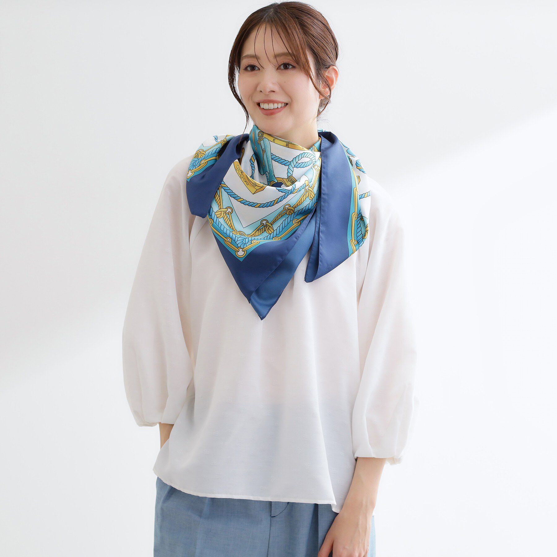 Reflect「大判スクエアスカーフ」|ストール|