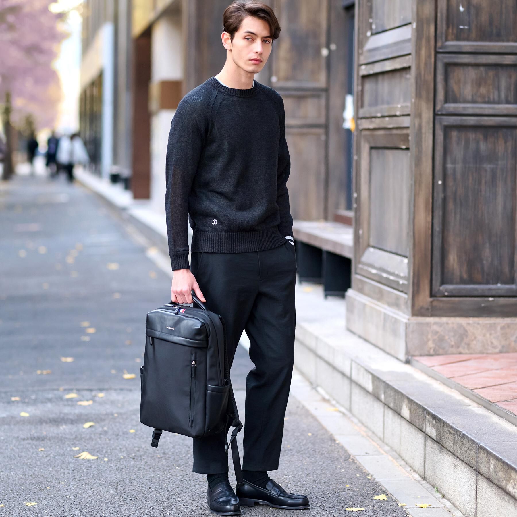 DRESSTERIOR「ペーパーコットン ドライニット」|ニット・セーター|