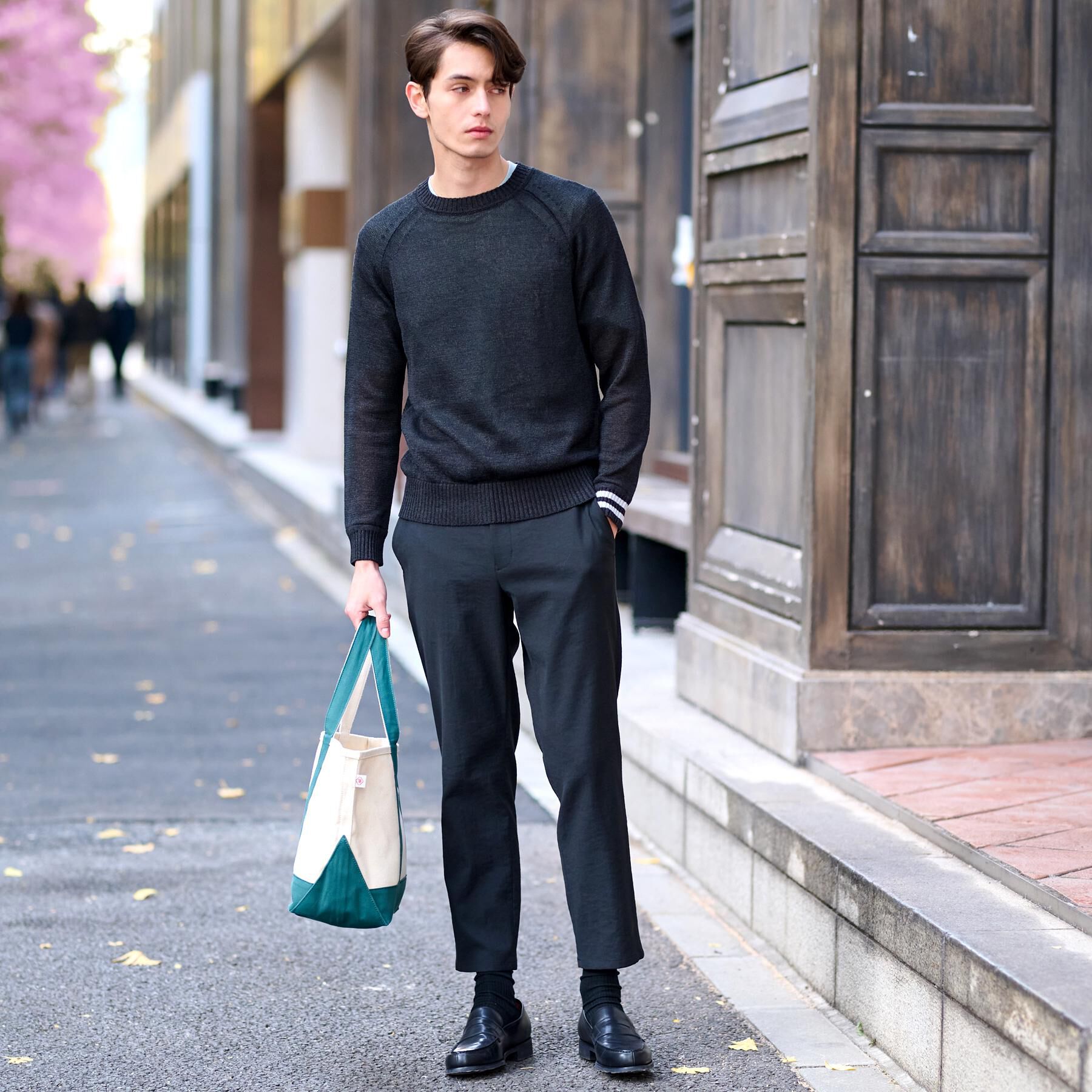 DRESSTERIOR「ペーパーコットン ドライニット」|ニット・セーター|