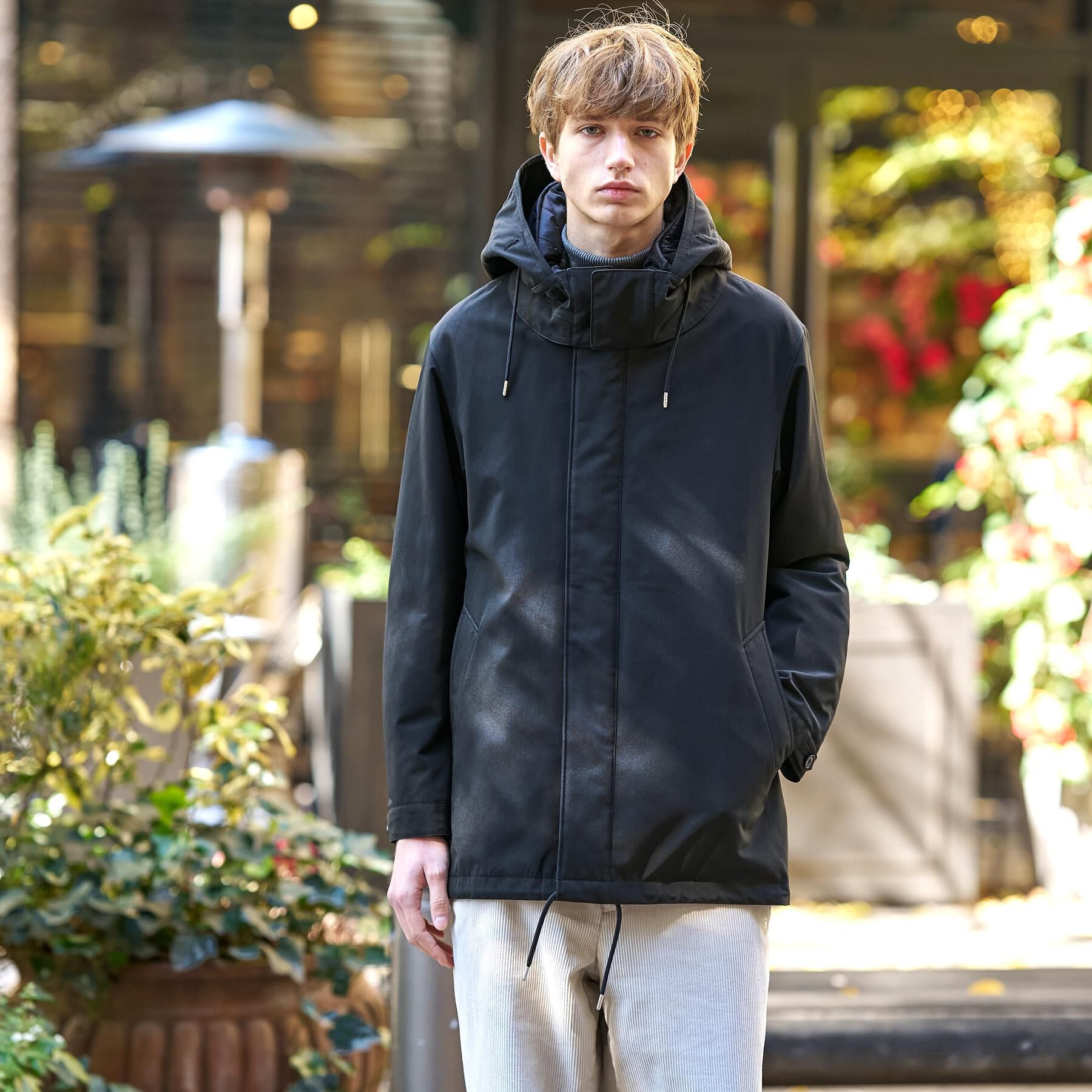 DRESSTERIOR「パデッドライト ショートモッズパーカー」|ミリタリー・モッズコート|