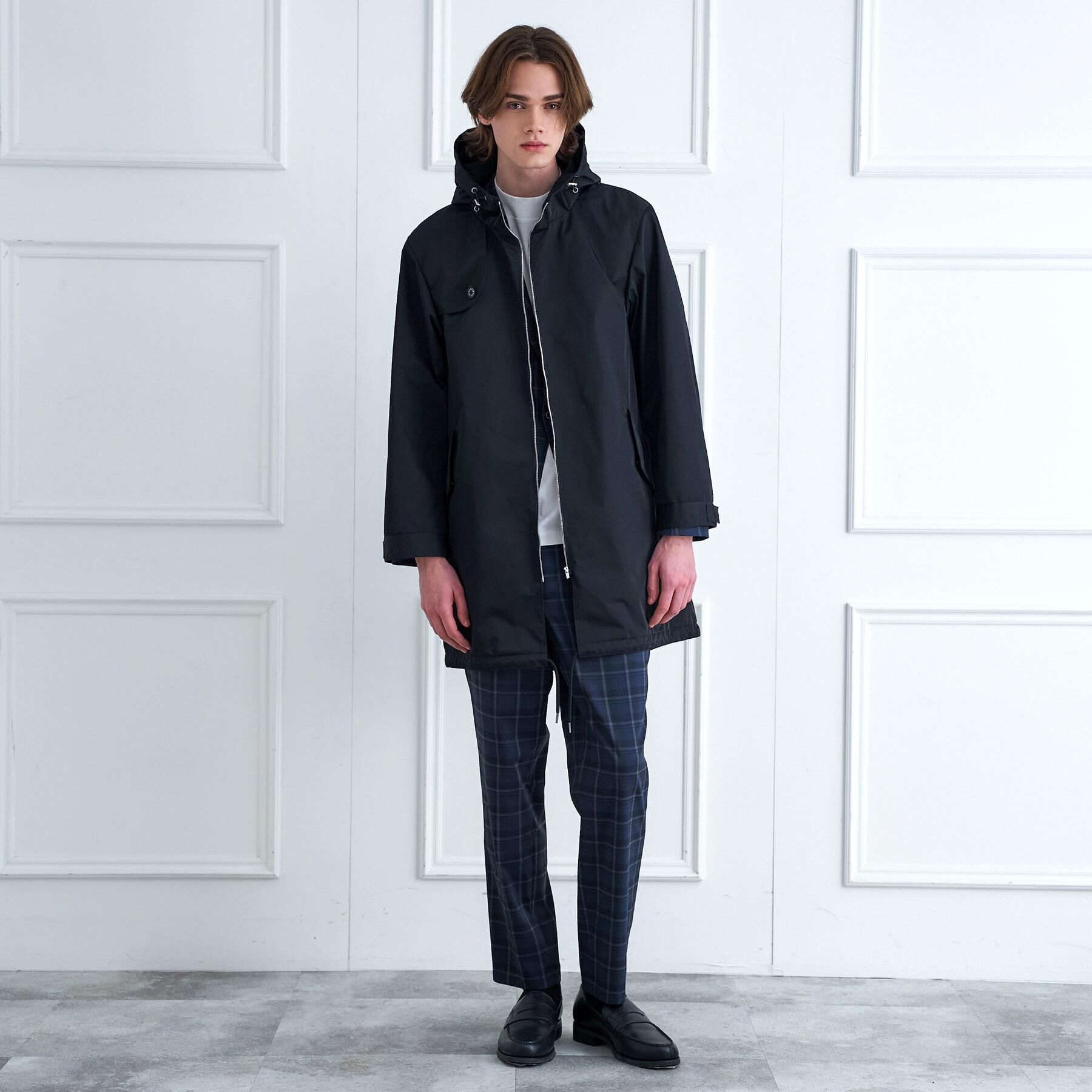 DRESSTERIOR「【撥水素材】レインプルーフ フーデッドコート」|その他|