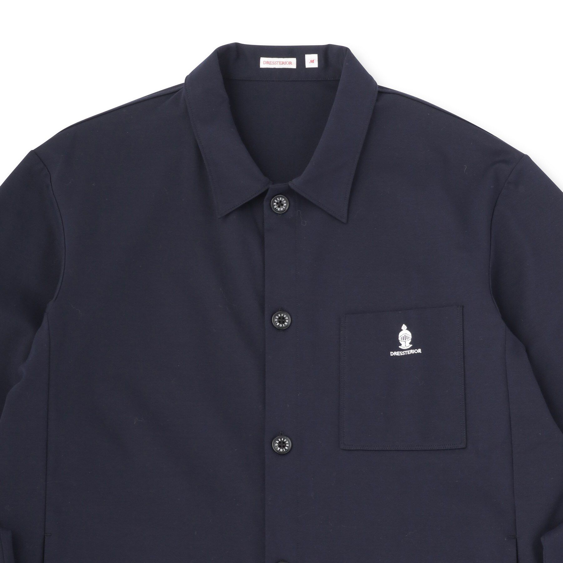 DRESSTERIOR「【接触冷感/UVカット/抗菌防臭/しわ防止】クールデオドラント ジャージシャツ」|シャツ・ブラウス|