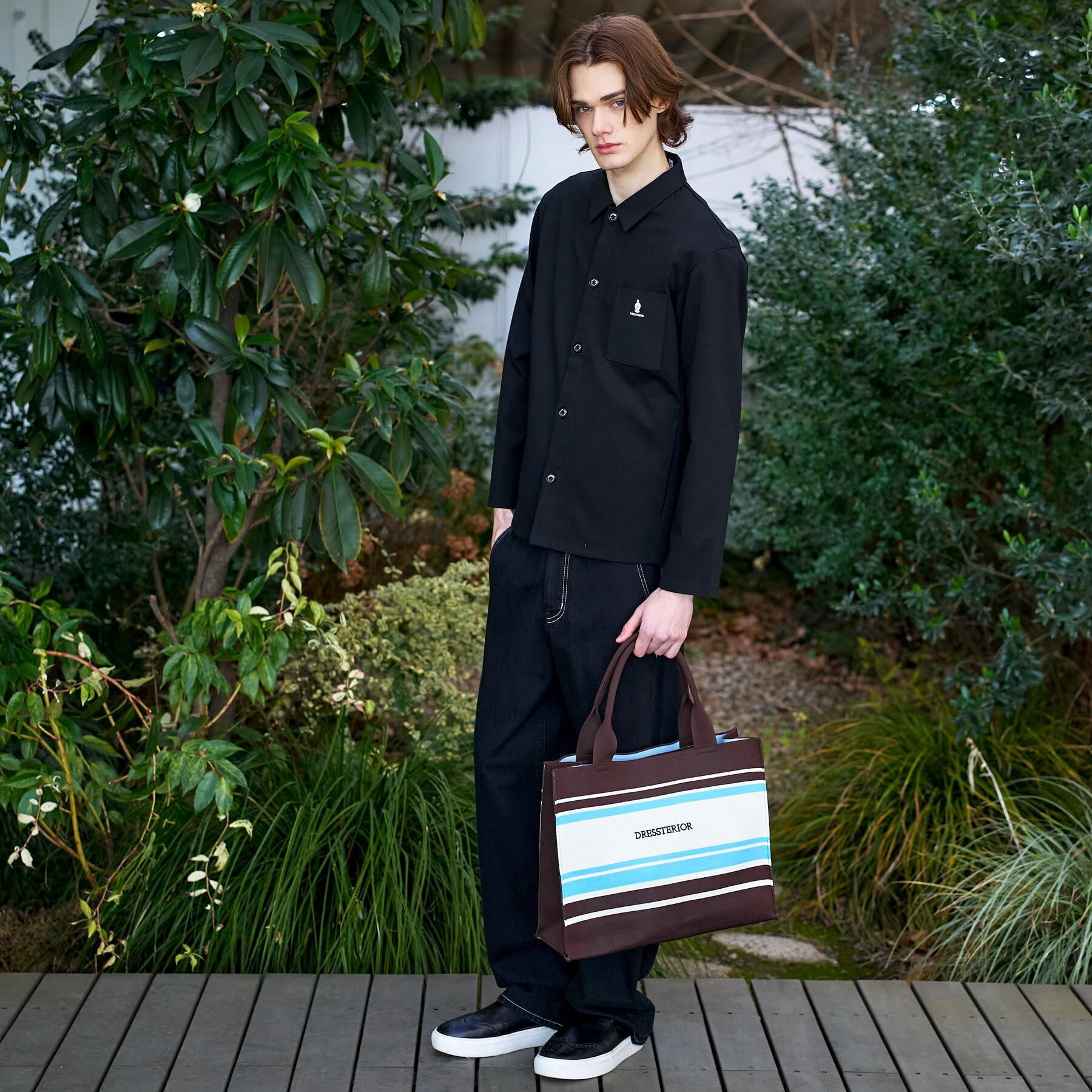 DRESSTERIOR「【接触冷感/UVカット/抗菌防臭/しわ防止】クールデオドラント ジャージシャツ」|シャツ・ブラウス|