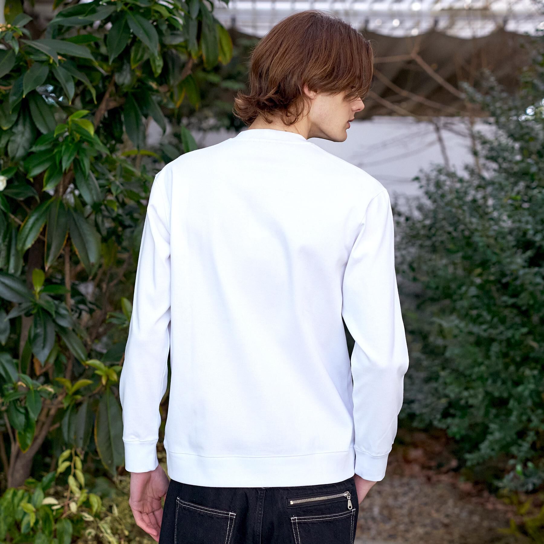 DRESSTERIOR「【抗菌防臭／UVカット／しわ防止】クールデオドラント フライスロングTシャツ」|Tシャツ・カットソー|