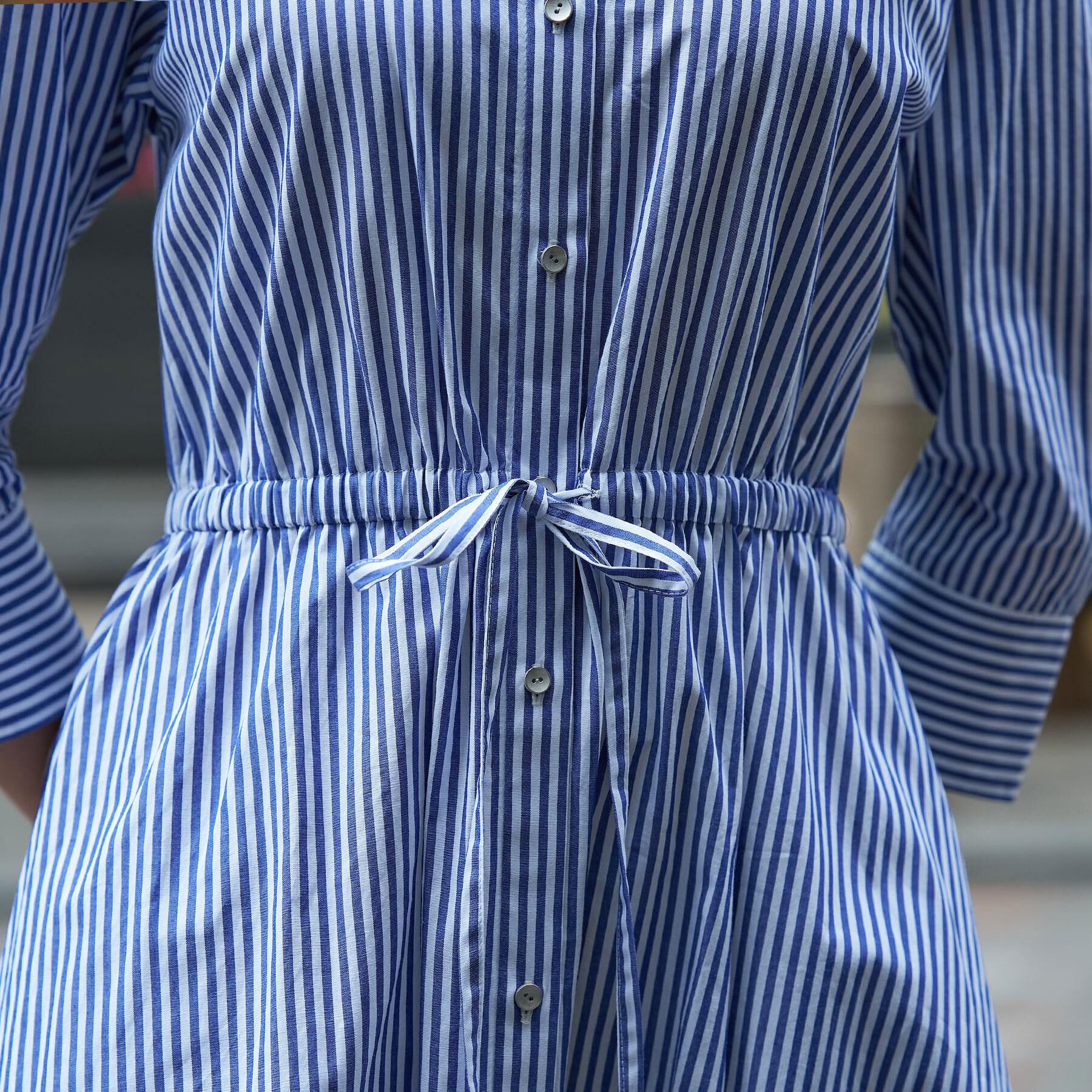 DRESSTERIOR「【ウォッシャブル】ロンスト シャツワンピース」|ワンピース|