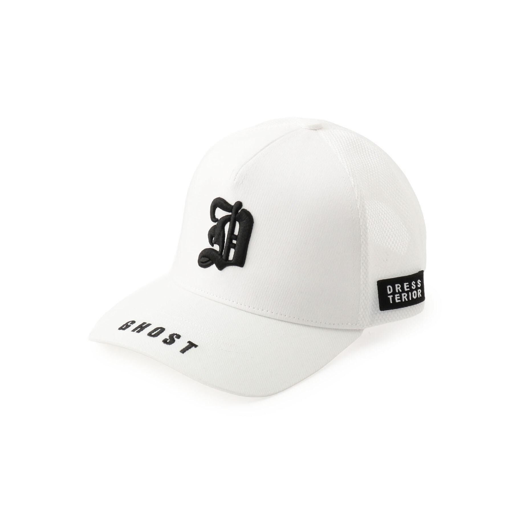 DRESSTERIOR「Dロゴ メッシュキャップ」|キャップ・キャスケット|