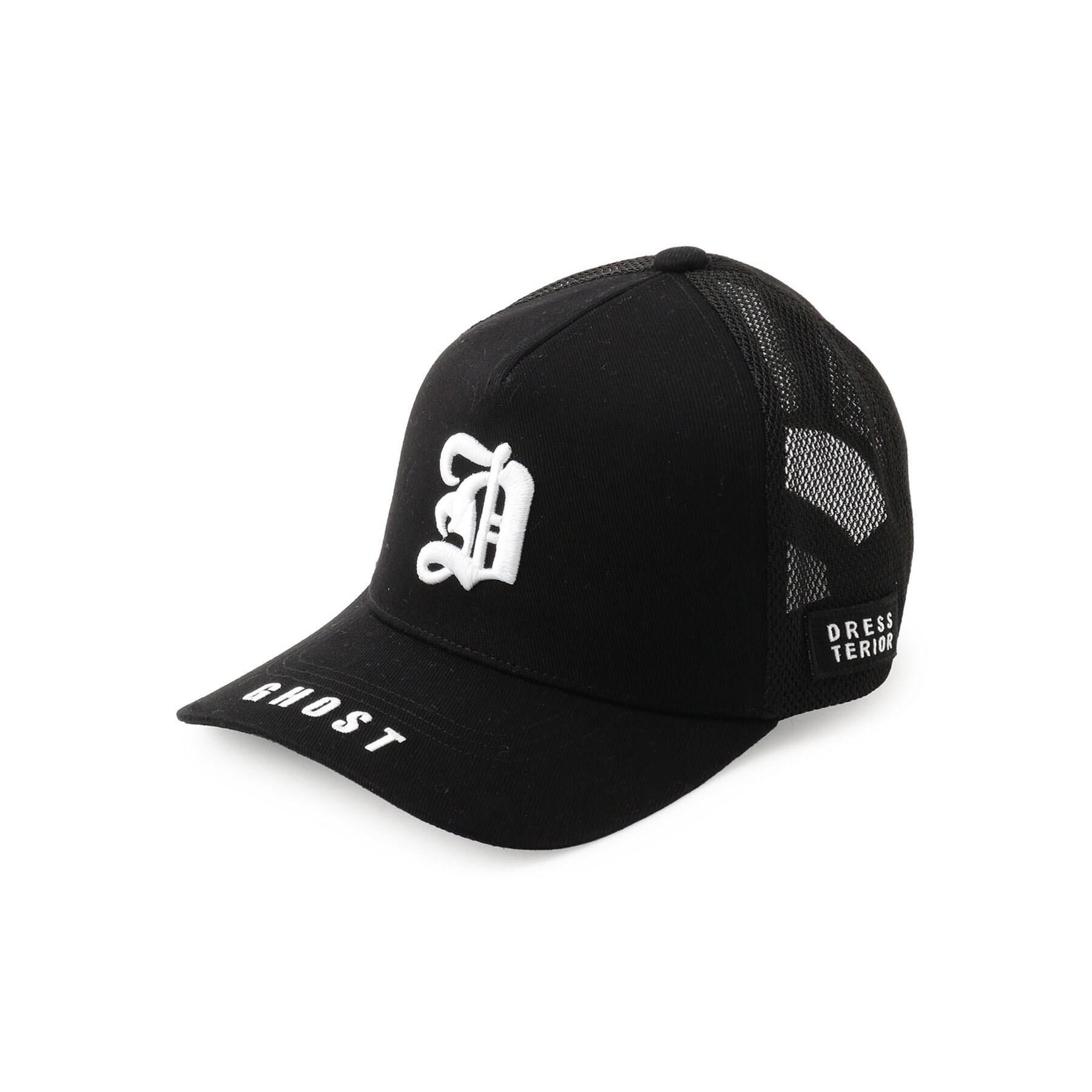 DRESSTERIOR「Dロゴ メッシュキャップ」|キャップ・キャスケット|