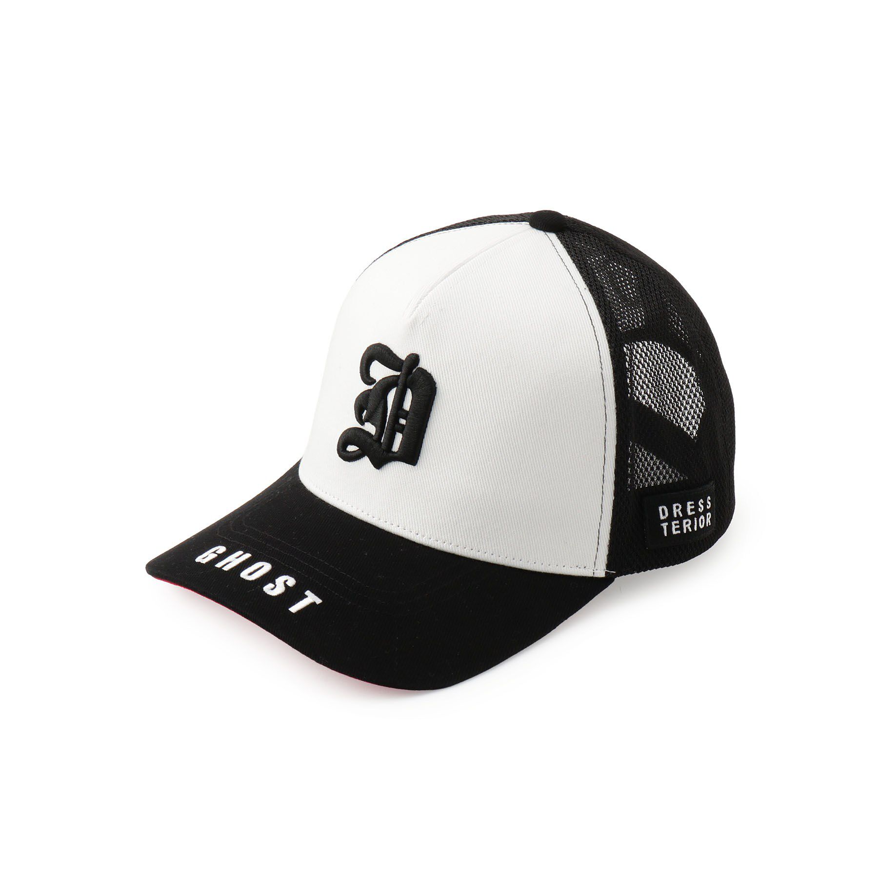 DRESSTERIOR「Dロゴ メッシュキャップ」|キャップ・キャスケット|