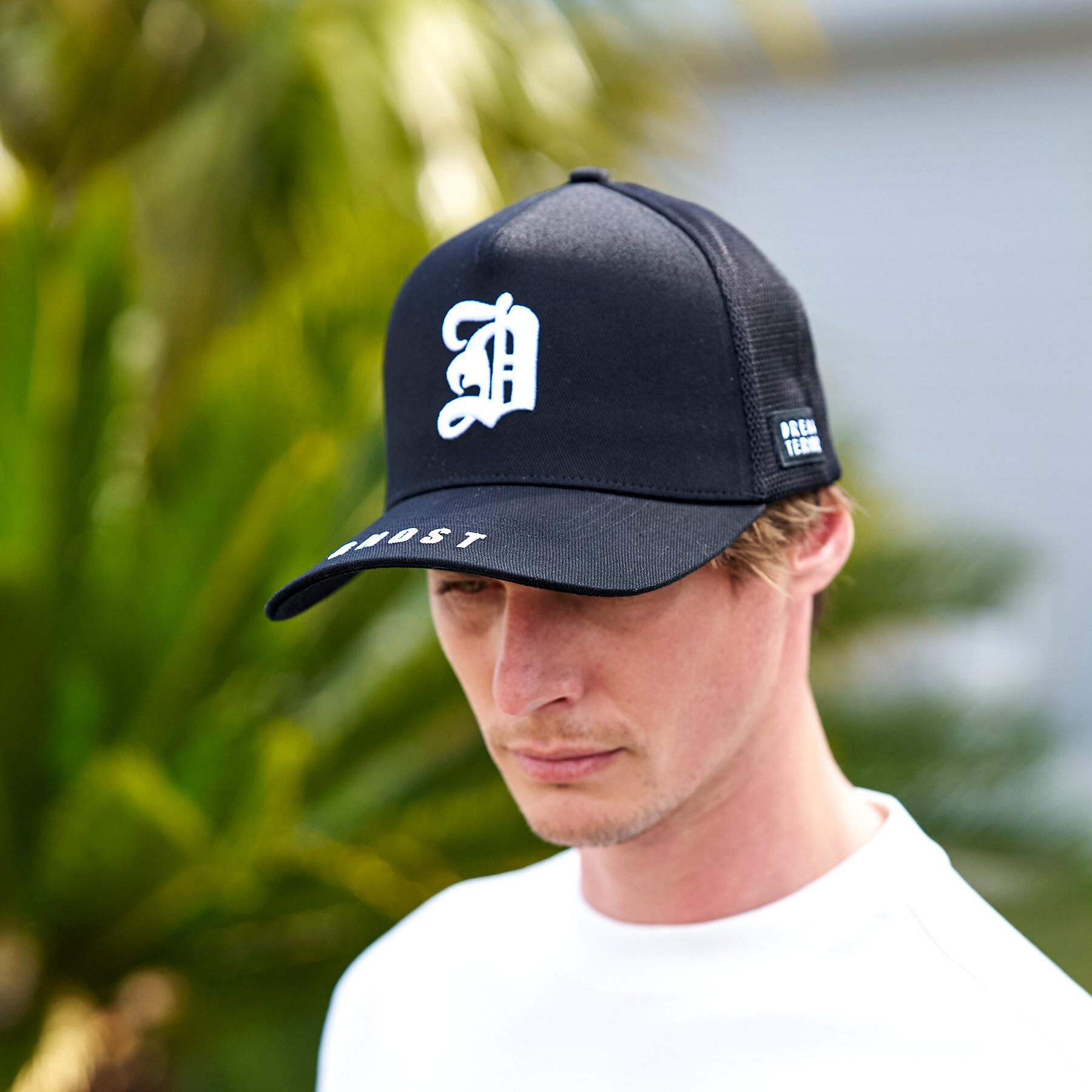 DRESSTERIOR「Dロゴ メッシュキャップ」|キャップ・キャスケット|