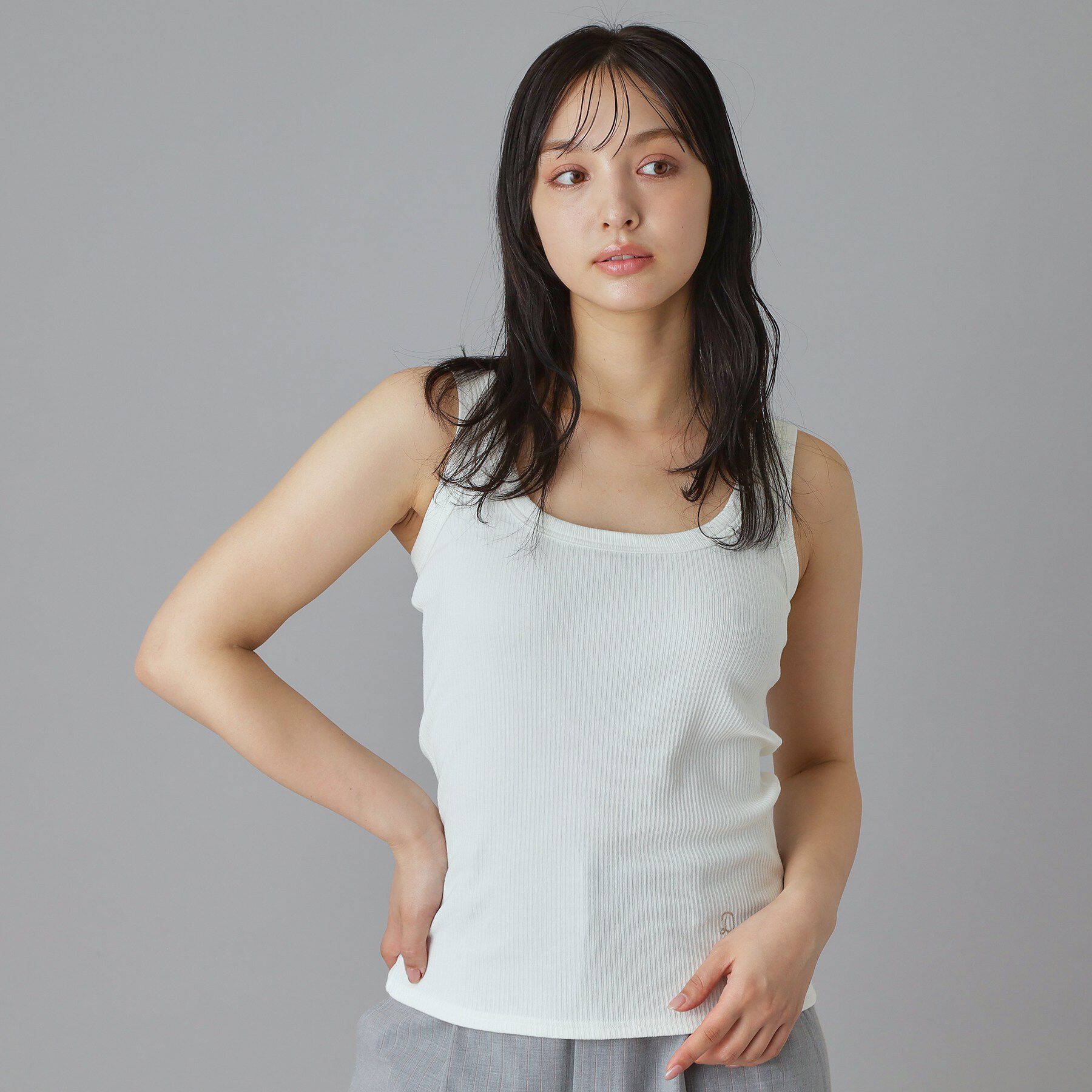 DRESSTERIOR「ランダムテレコタンクトップ」|キャミソール|