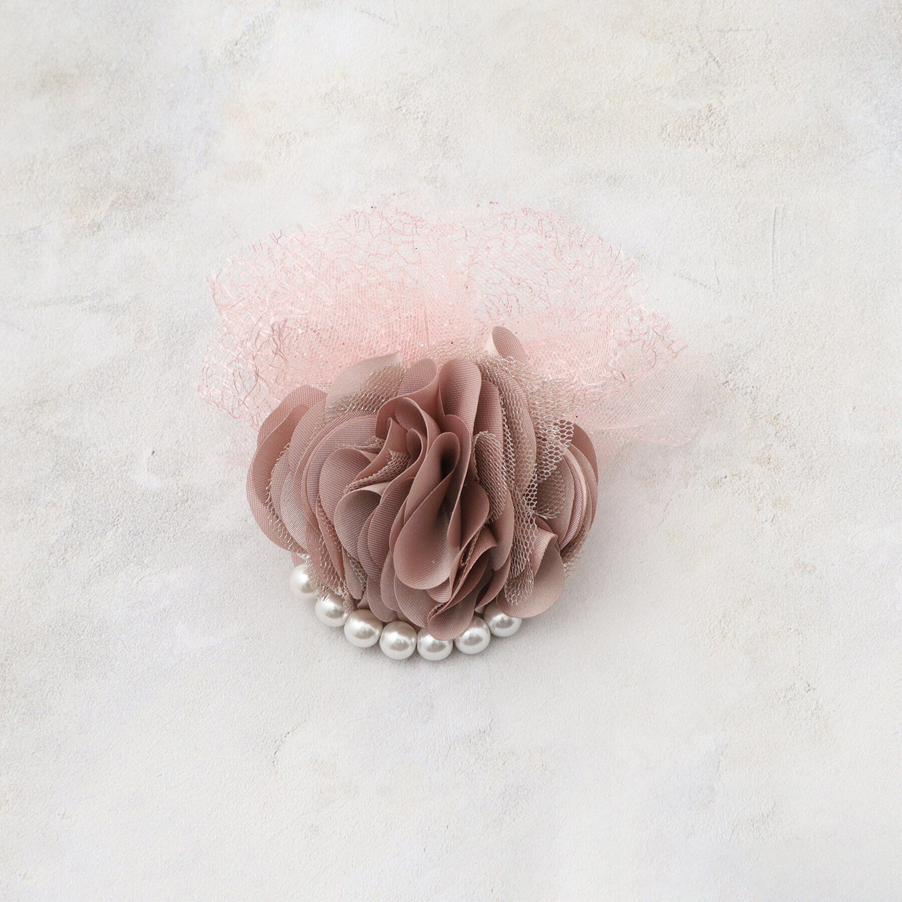 grove「フラワーシフォンパール調コサージュ【入卒対応可】」|ブローチ・コサージュ|