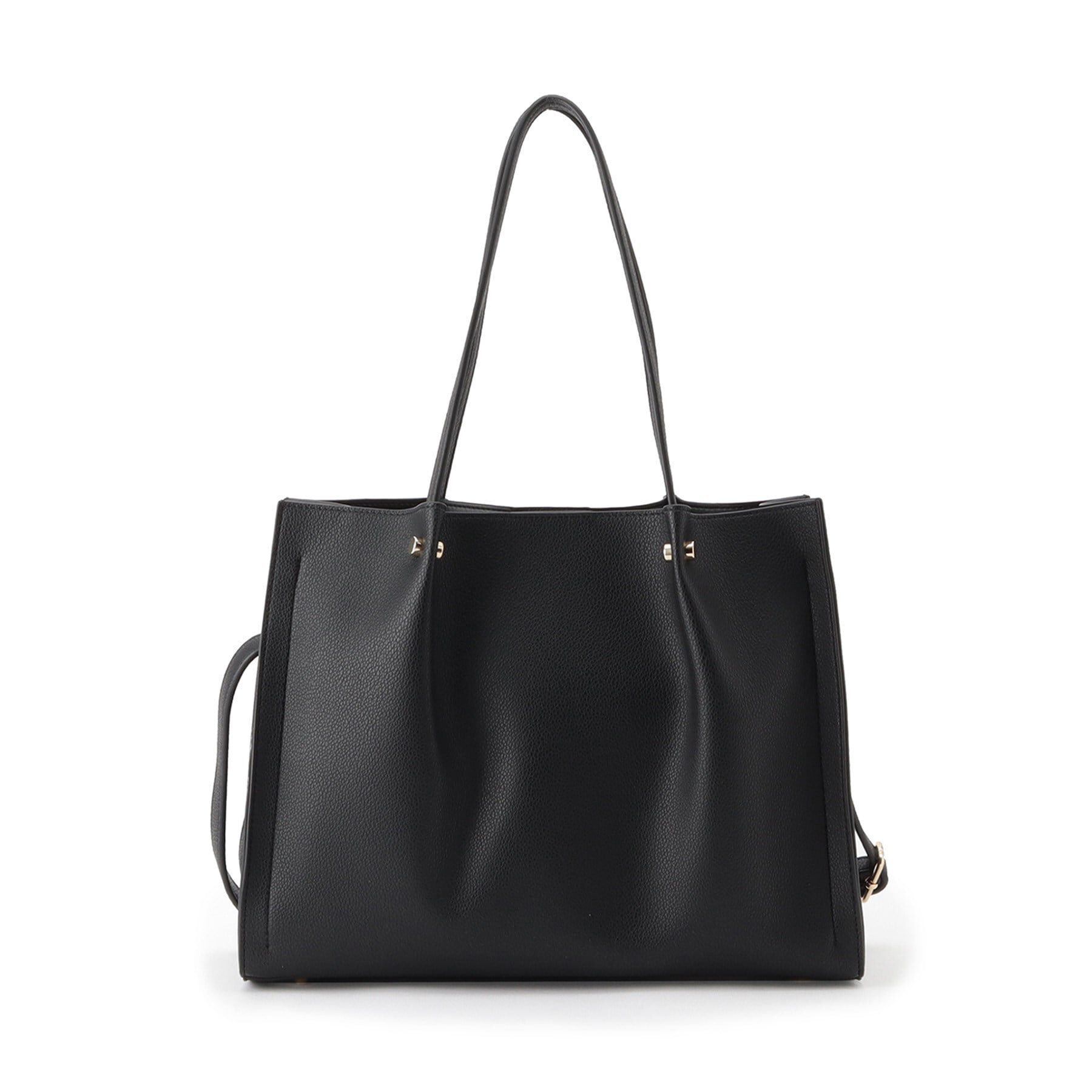 grove「【雑誌掲載】タックハンドルスクエア2WAYトート」|トートバッグ|