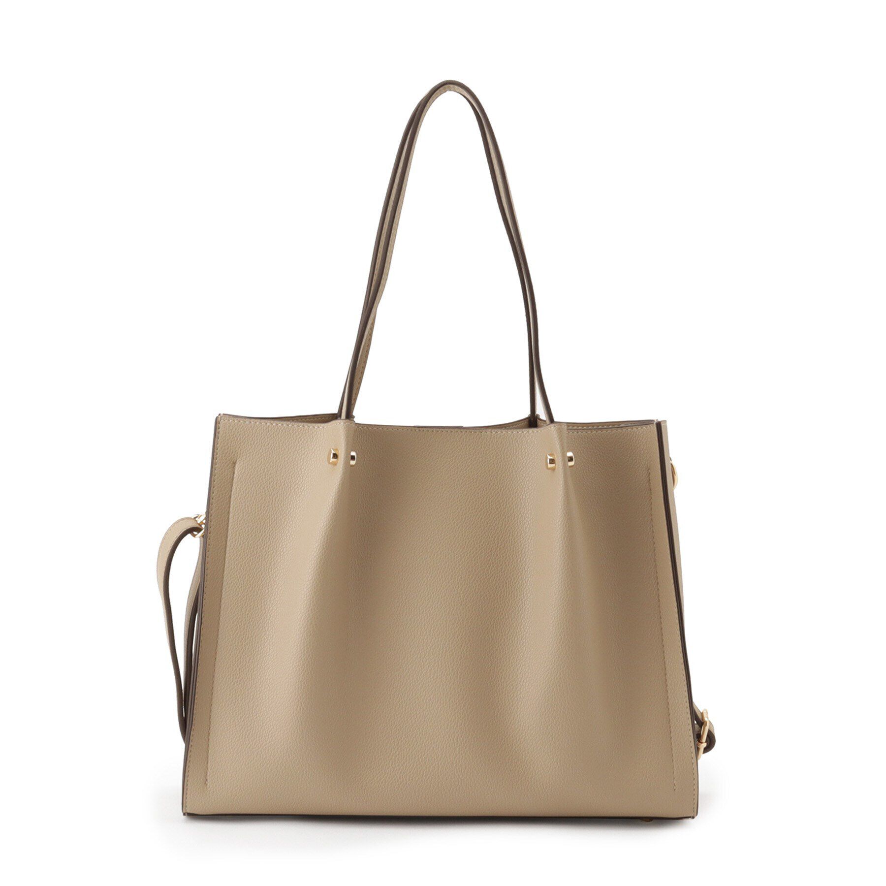 grove「【雑誌掲載】タックハンドルスクエア2WAYトート」|トートバッグ|