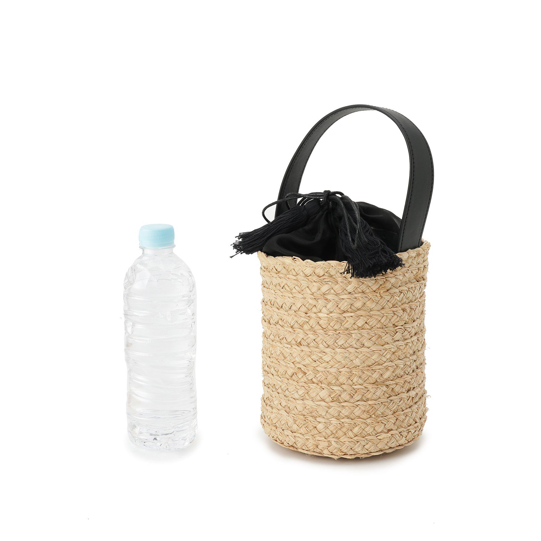 grove「ラフィアバケツタッセル巾着ショルダー」|ショルダー・メッセンジャー|