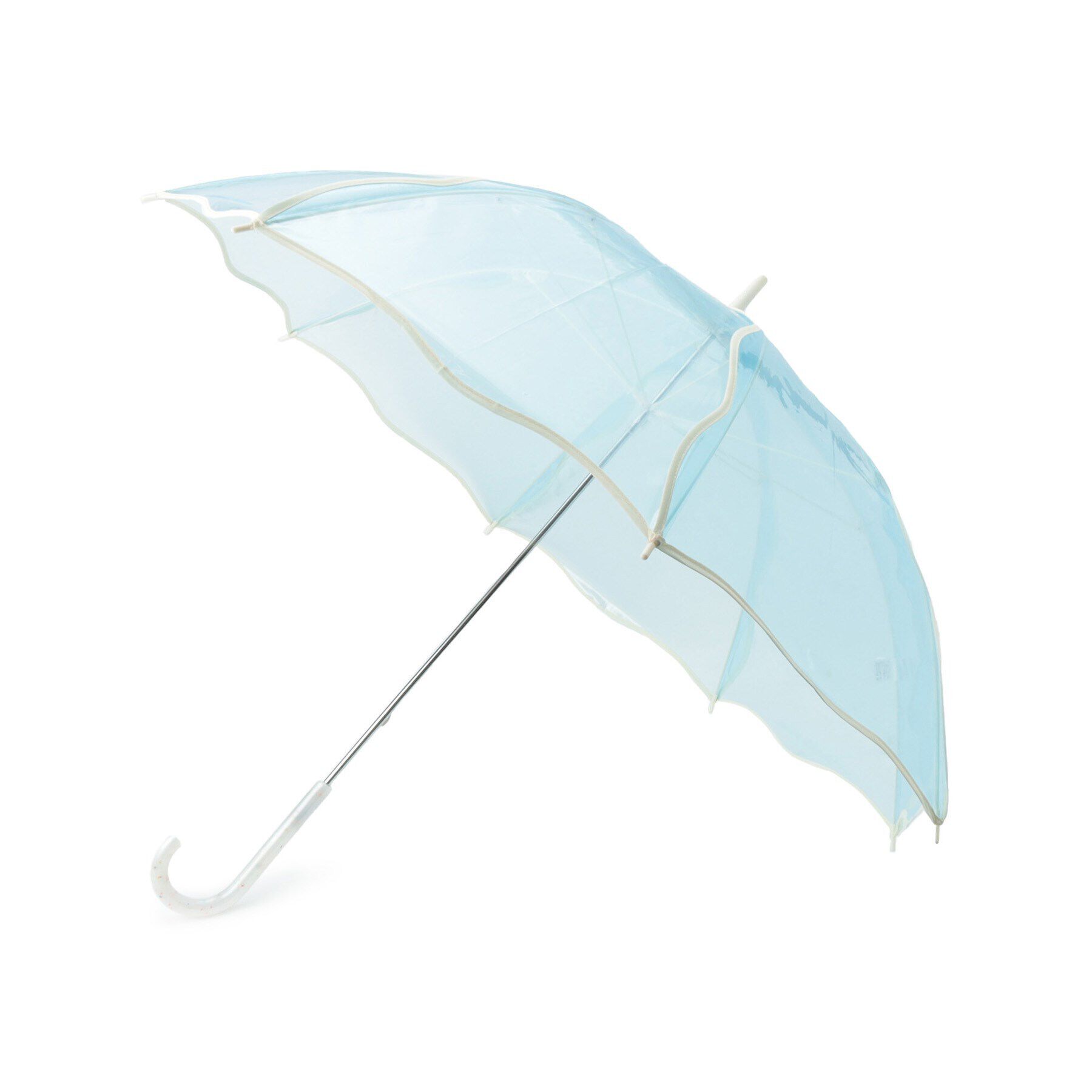 grove「【ビニール傘】ウェービーアンブレラ 雨傘 長傘」|傘|サックスブルー(09