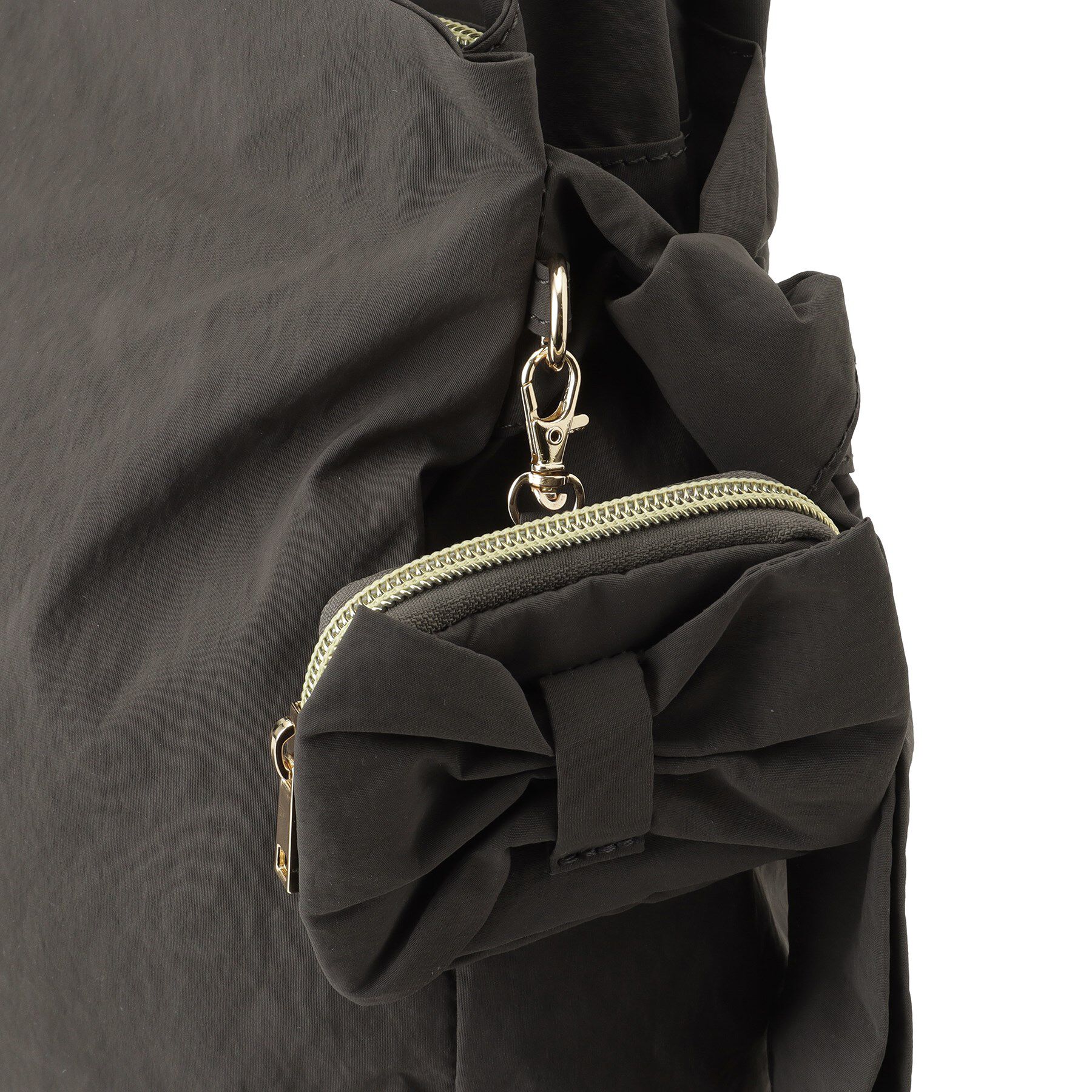 grove「【撥水】リボンチャームサイドノットショルダー」|ショルダー・メッセンジャー|