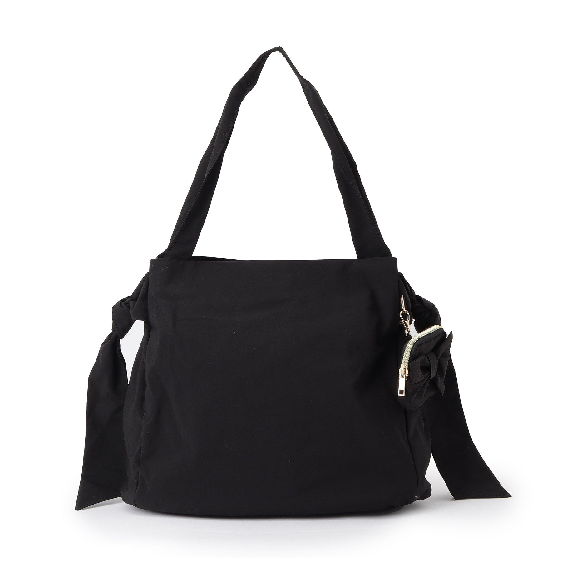 grove「【撥水】リボンチャームサイドノットショルダー」|ショルダー・メッセンジャー|