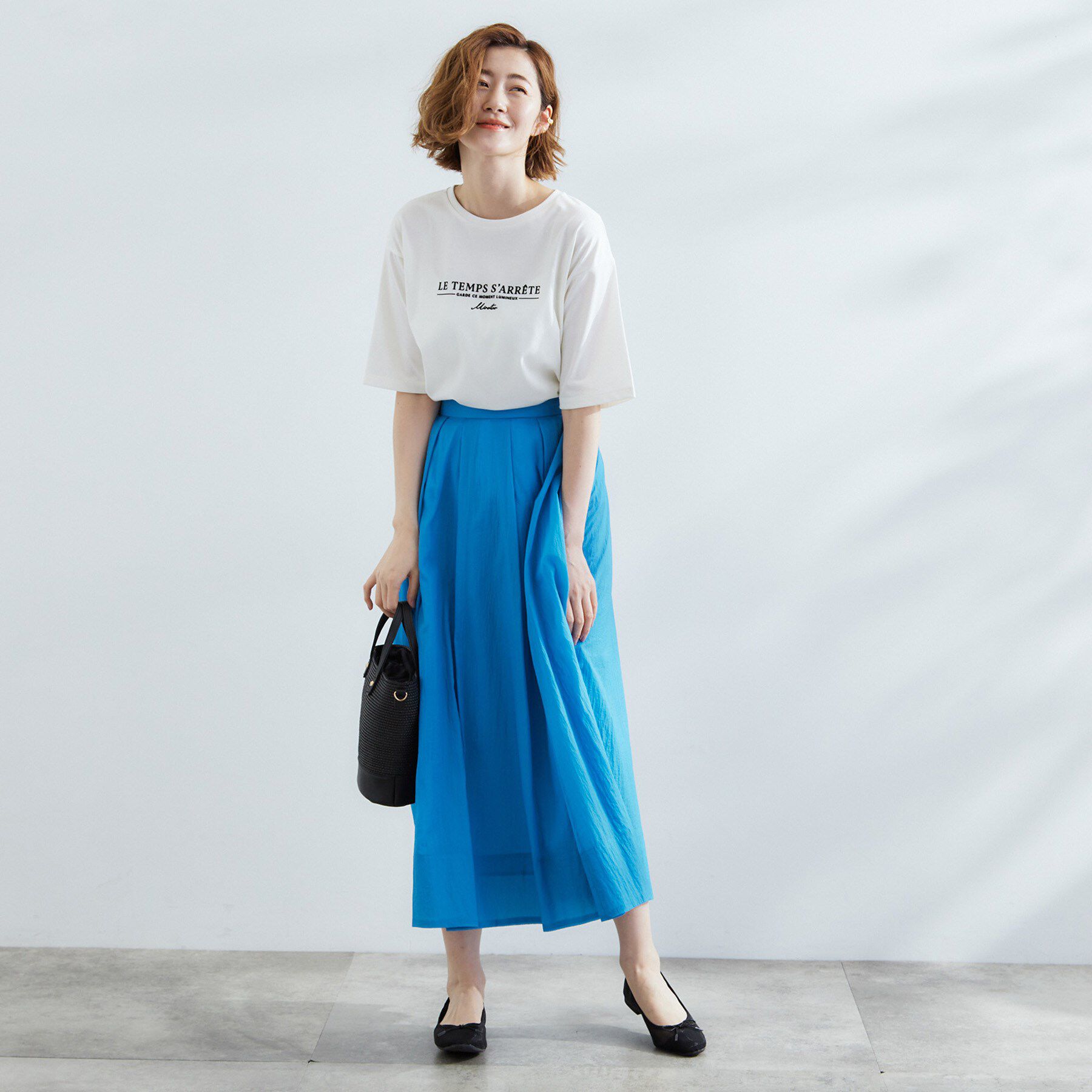 grove「【UVカット/二の腕カバー】ハーフスリーブロゴTシャツ」|Tシャツ・カットソー|