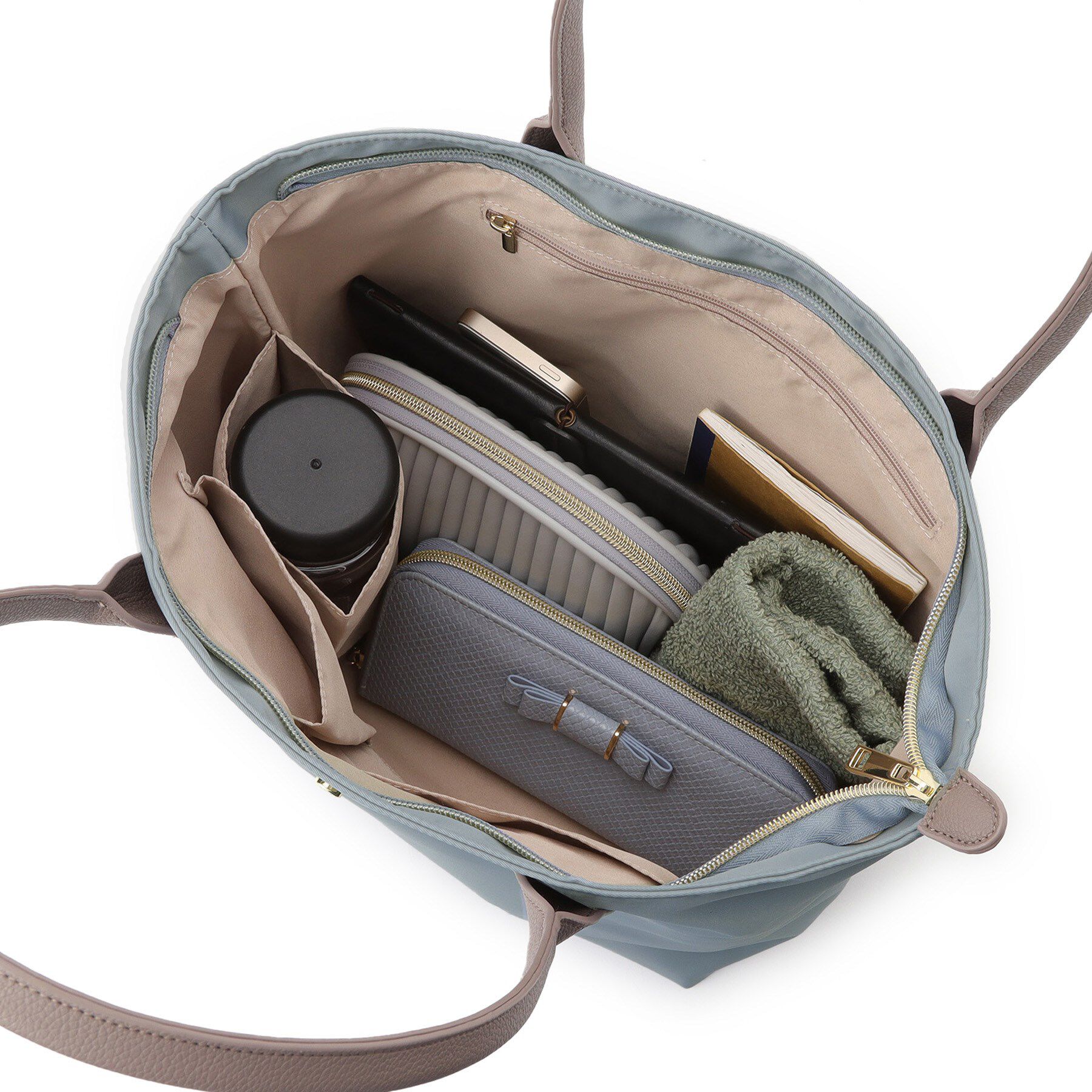 grove「【撥水・軽量】シンプルキャリーオントート」|トートバッグ|