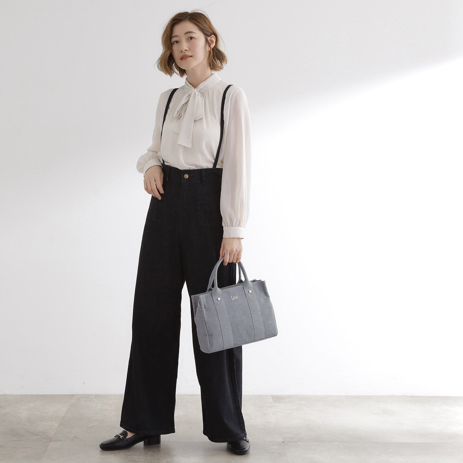 grove「【Lee別注】コーデュロイスクエアトート」|トートバッグ|