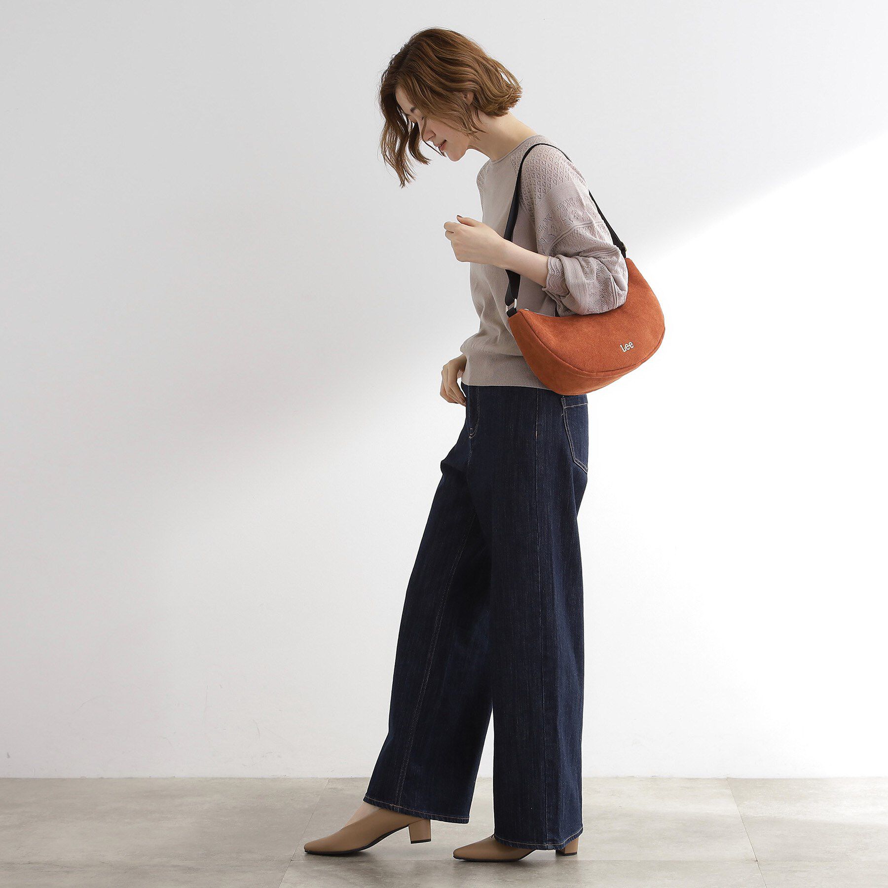 grove「【Lee別注】コーデュロイムーンショルダー」|ショルダー・メッセンジャー|