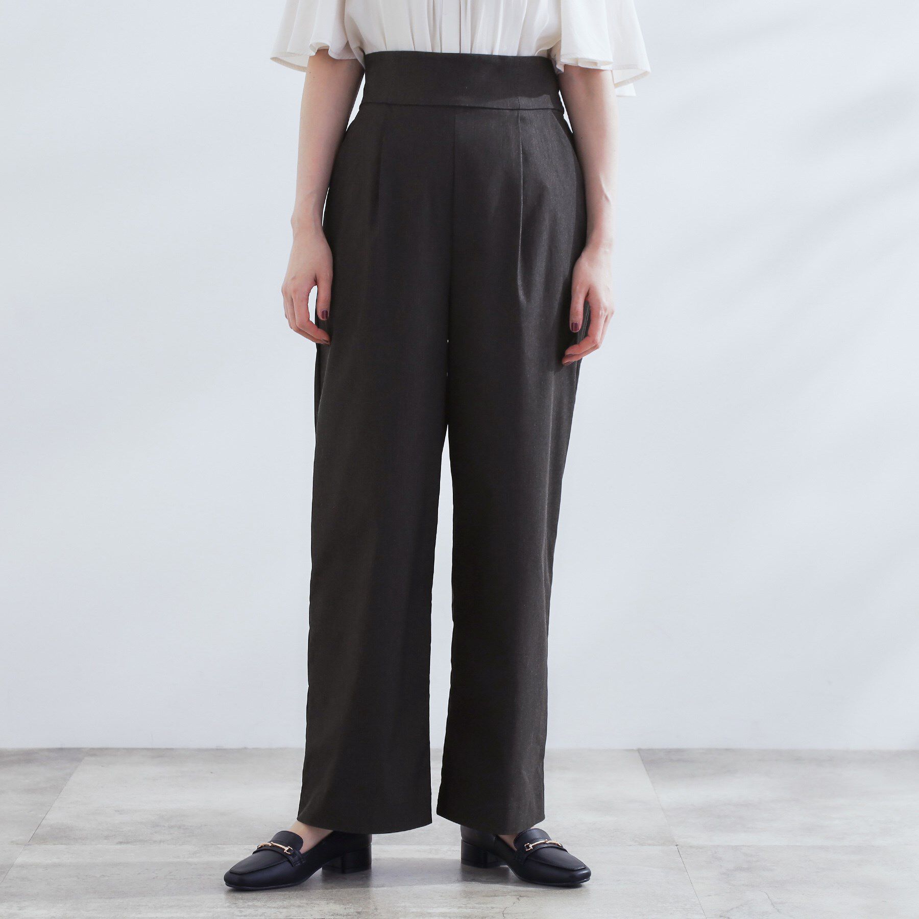 grove「【2WAY】ハイパーストレッチストラップパンツ」|その他|