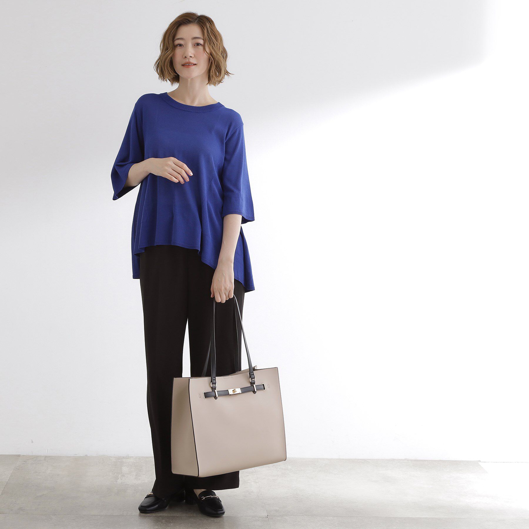 grove「【A4】ベルトスクエアトート」|トートバッグ|