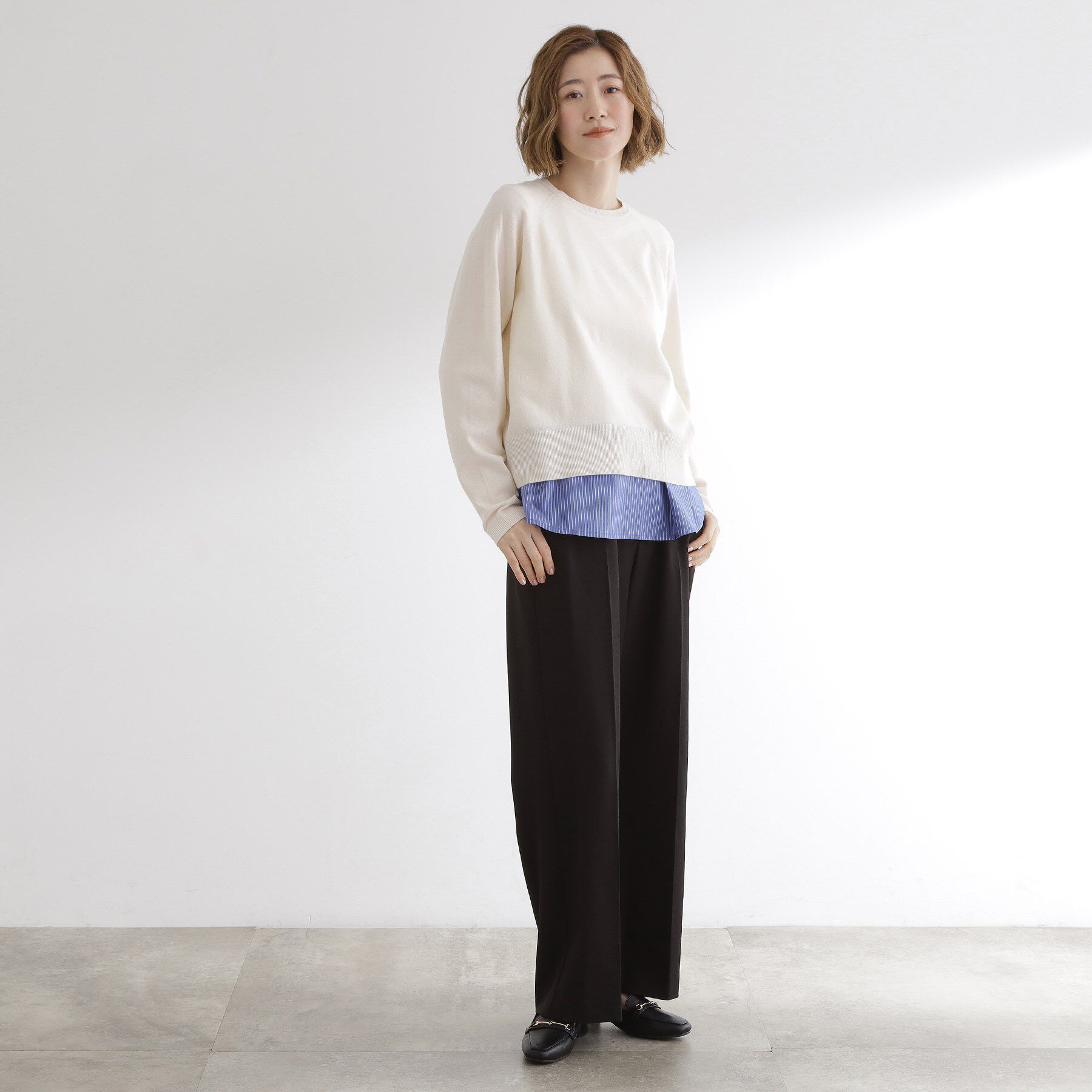 grove「裾切替レイヤードタンク」|キャミソール|