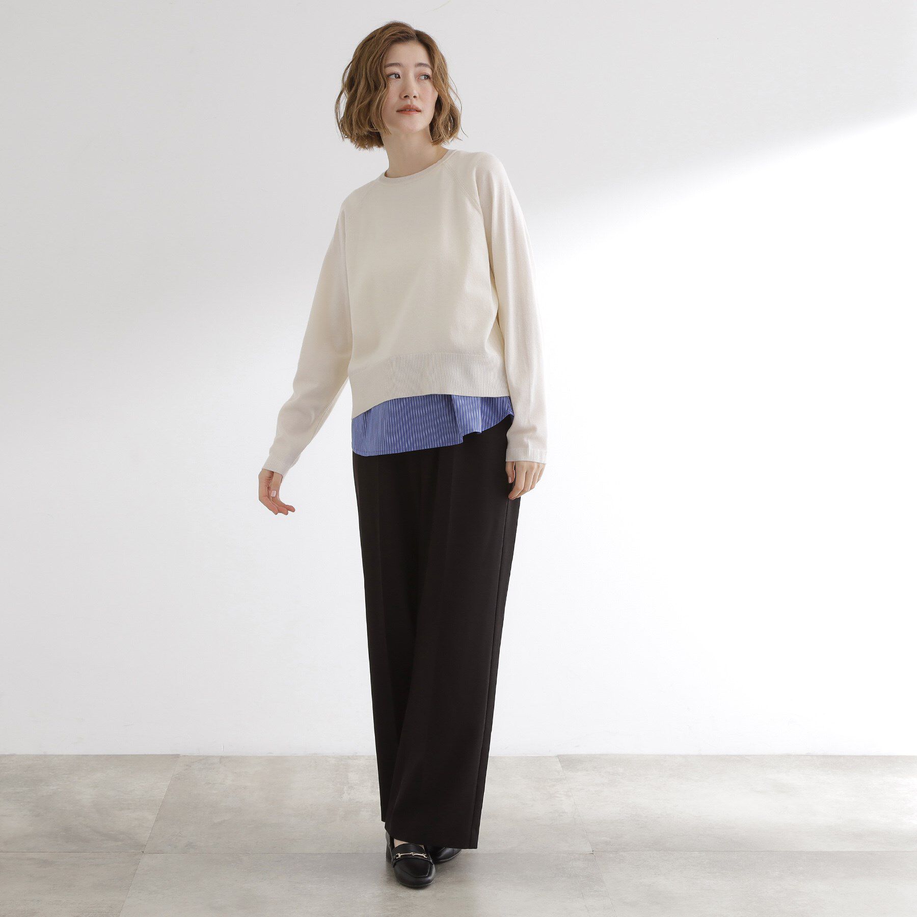 grove「裾切替レイヤードタンク」|キャミソール|