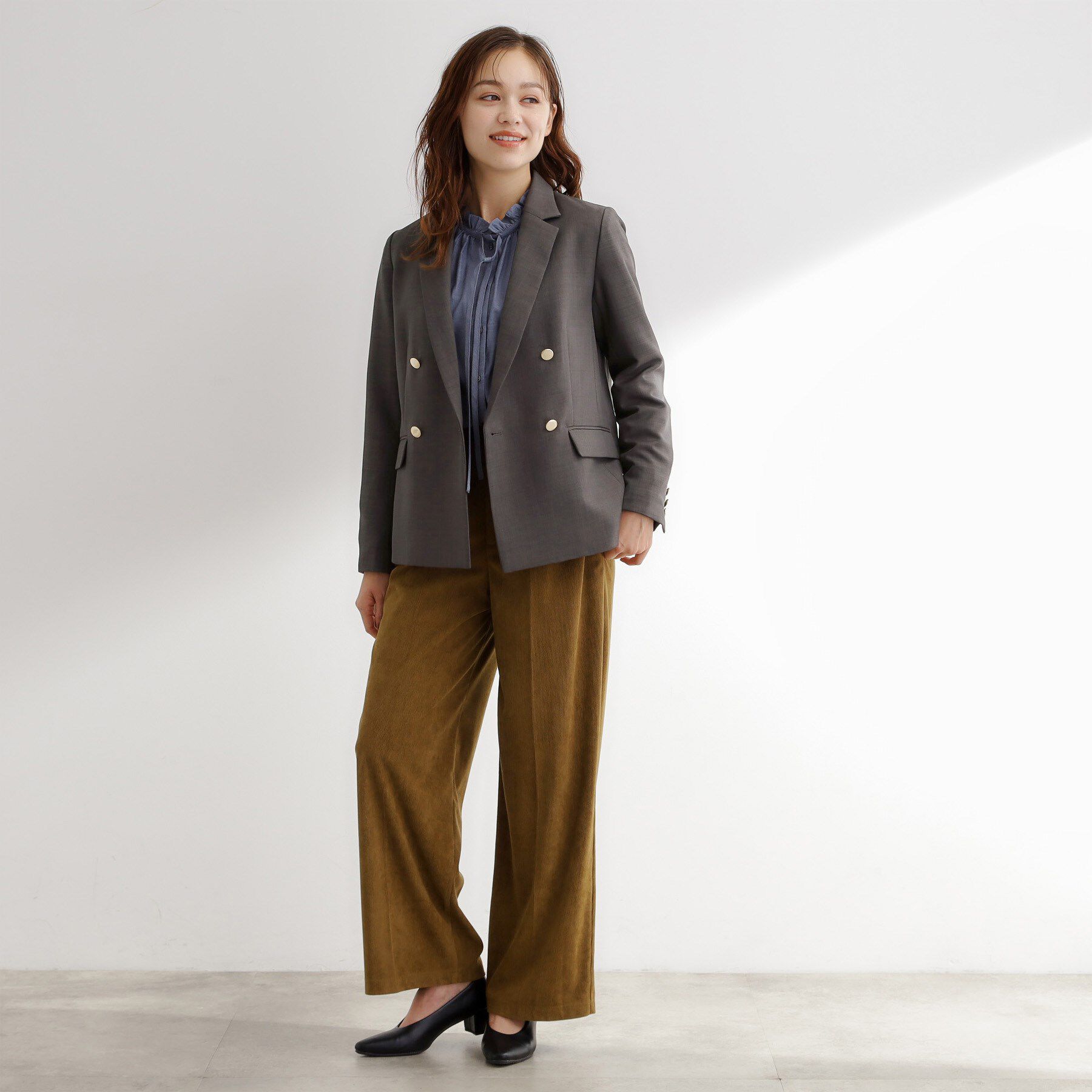 grove「【カセット服】ダブルブレストテーラードジャケット」|テーラードジャケット|